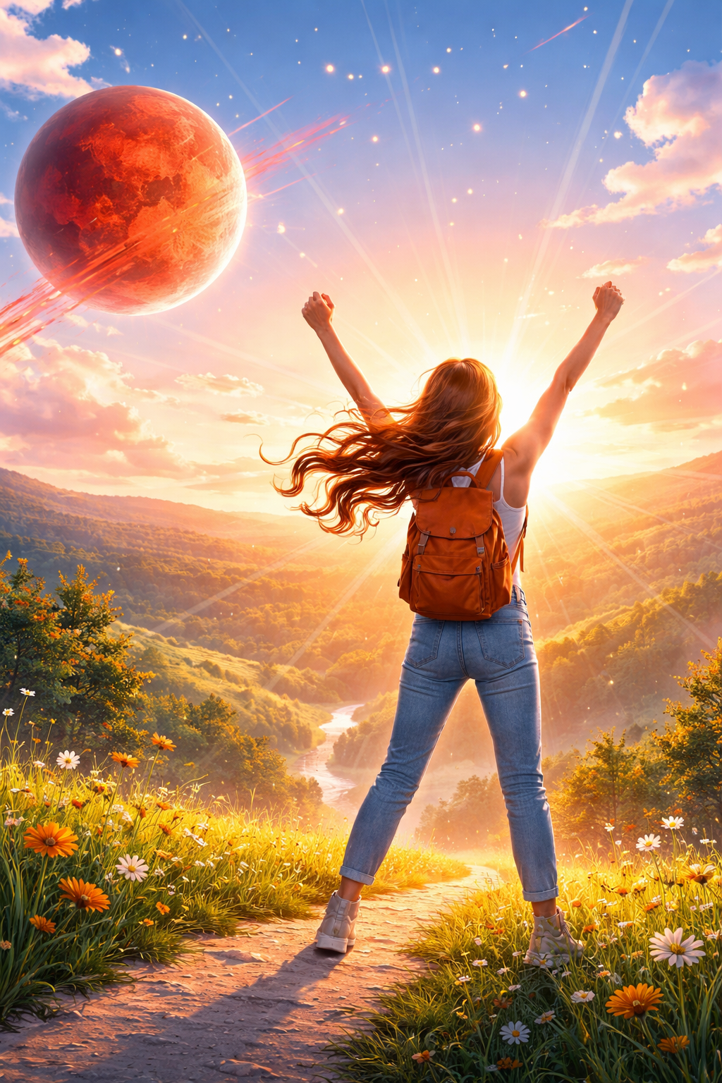 👉 „Nicht perfekt. Aber echt. Mars im Widder bringt dich in Bewegung“