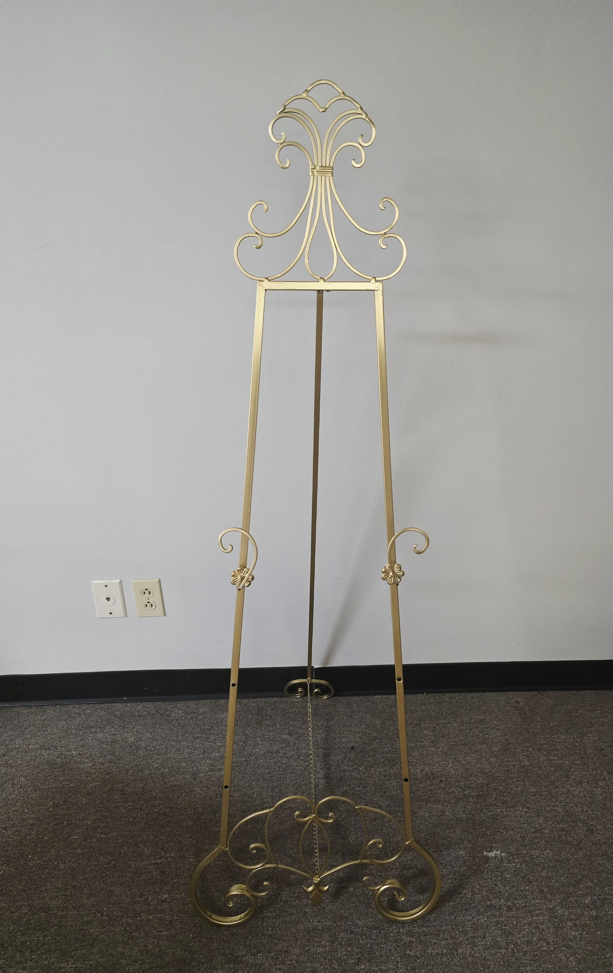 Gold Sign Stand