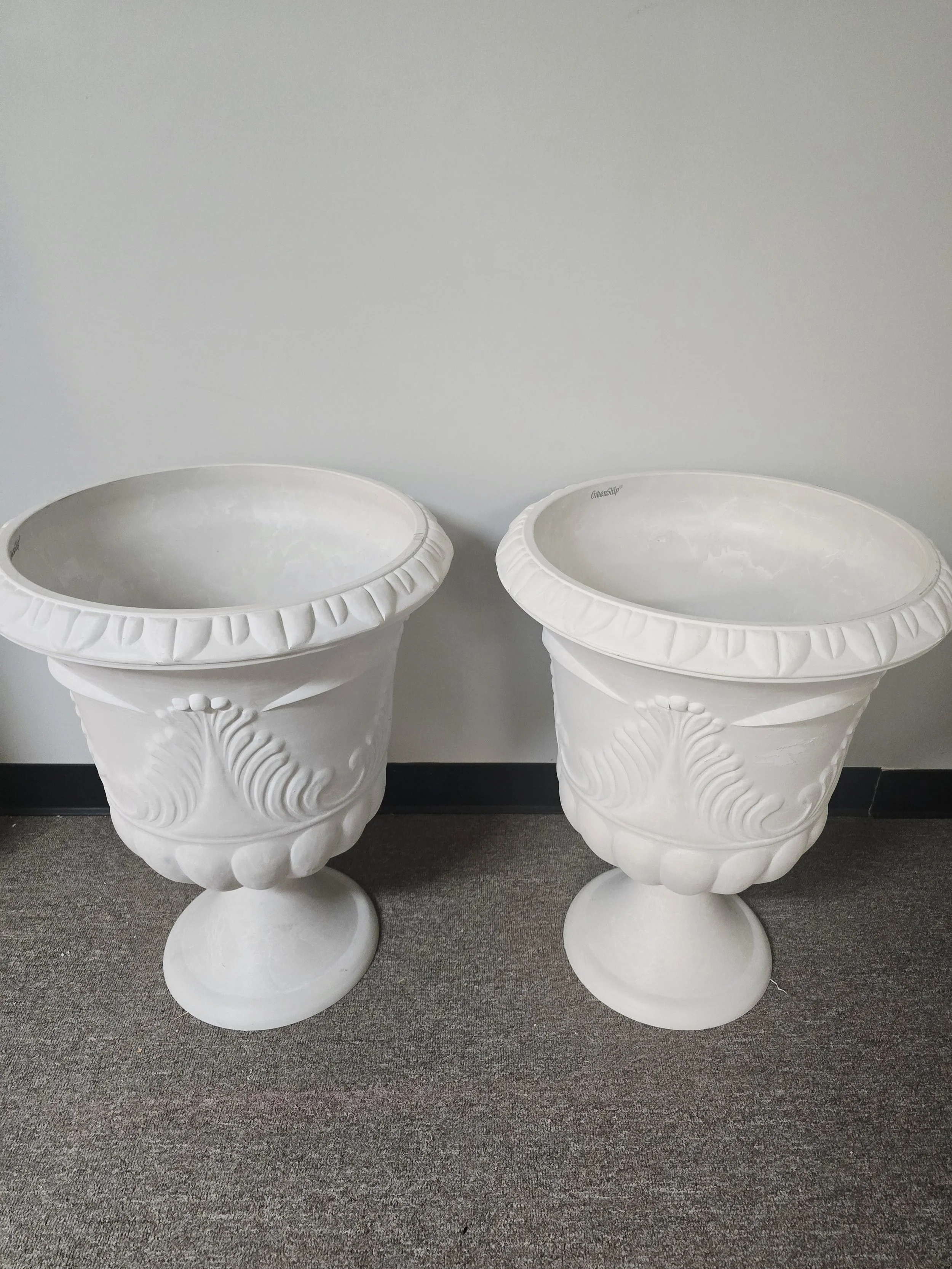 Set of 2 Large Planter Vases