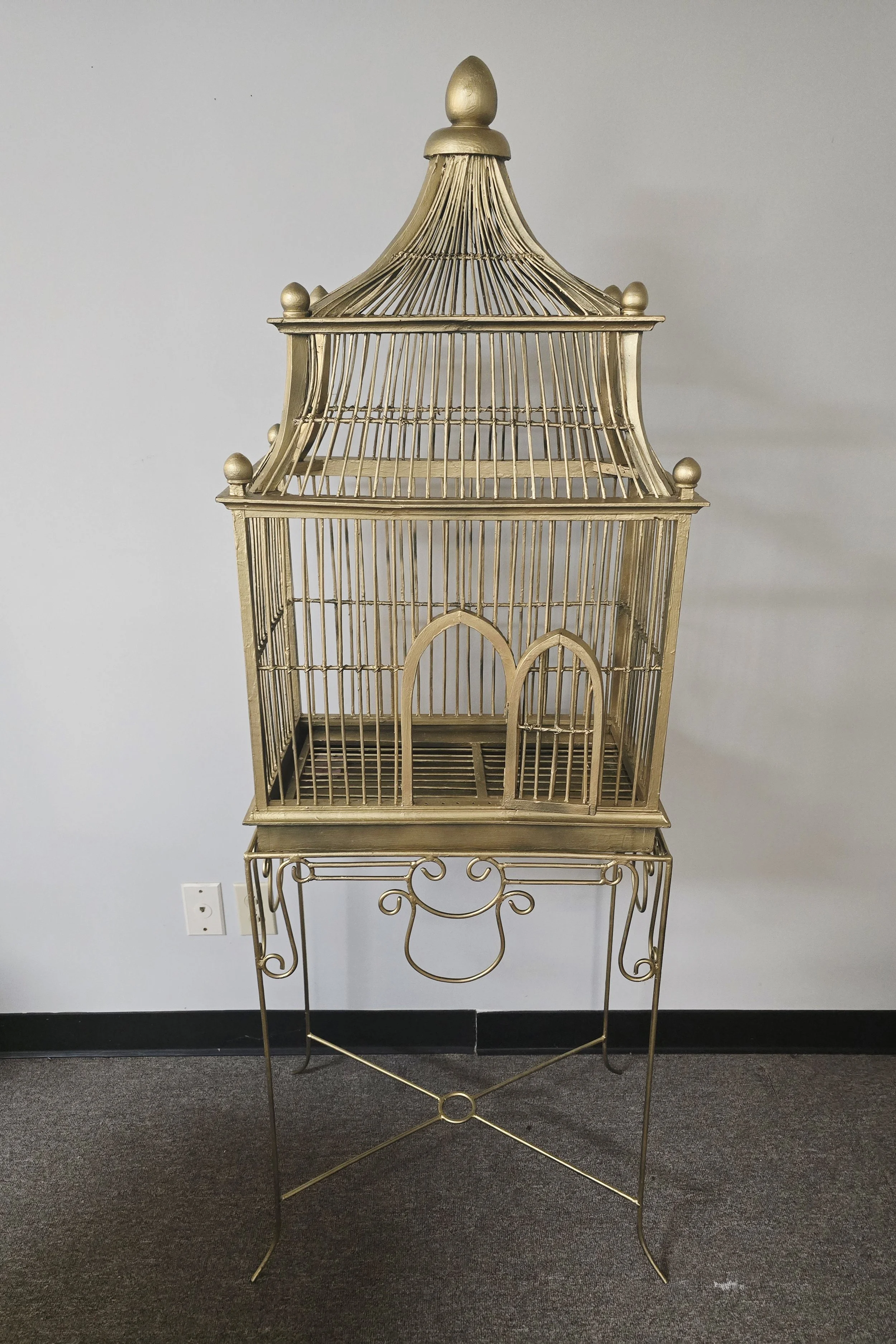 Gold Vintage Birdcage