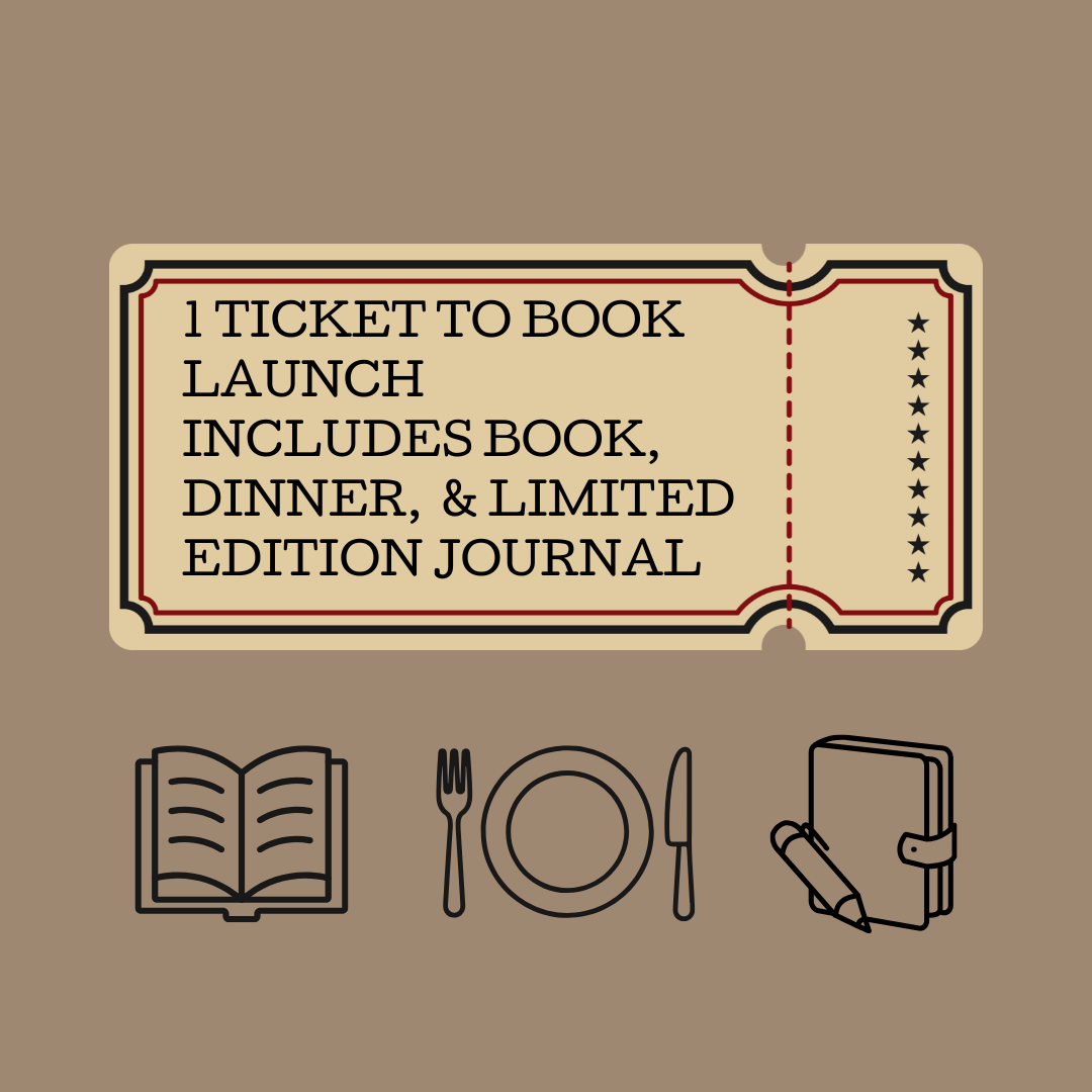 Elliot Harmon Legacy Ticket (Dinner, Drink, Book, Surprise Gift, Limited Edition Journal)