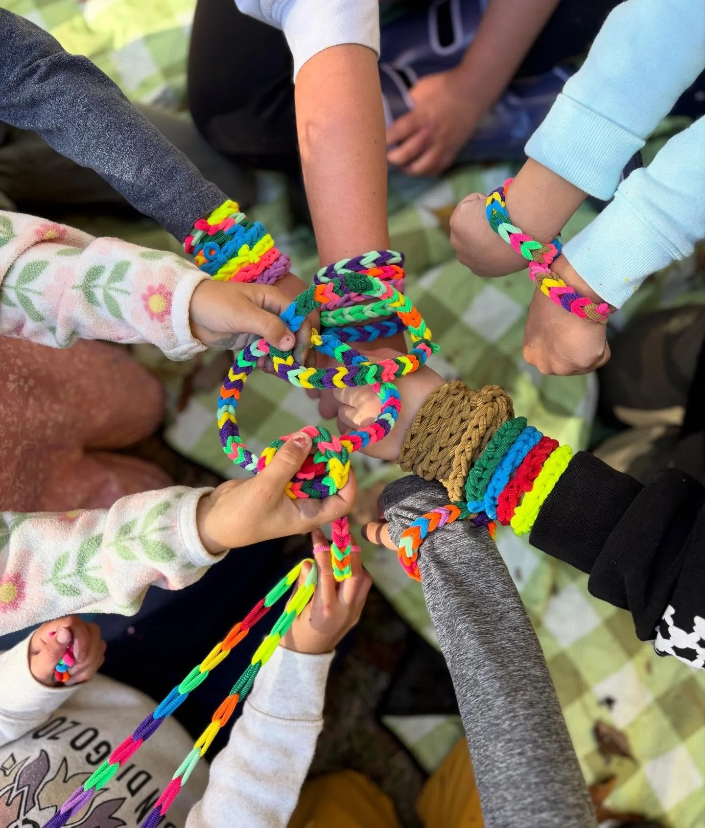 This may look simple, but it&rsquo;s SO much more!

What in my own planning was a side station project , turned into the main event - and the magic that unfolded was what teachers dream of! 
A simple finger knitting activity led to:
🤩Student choice
