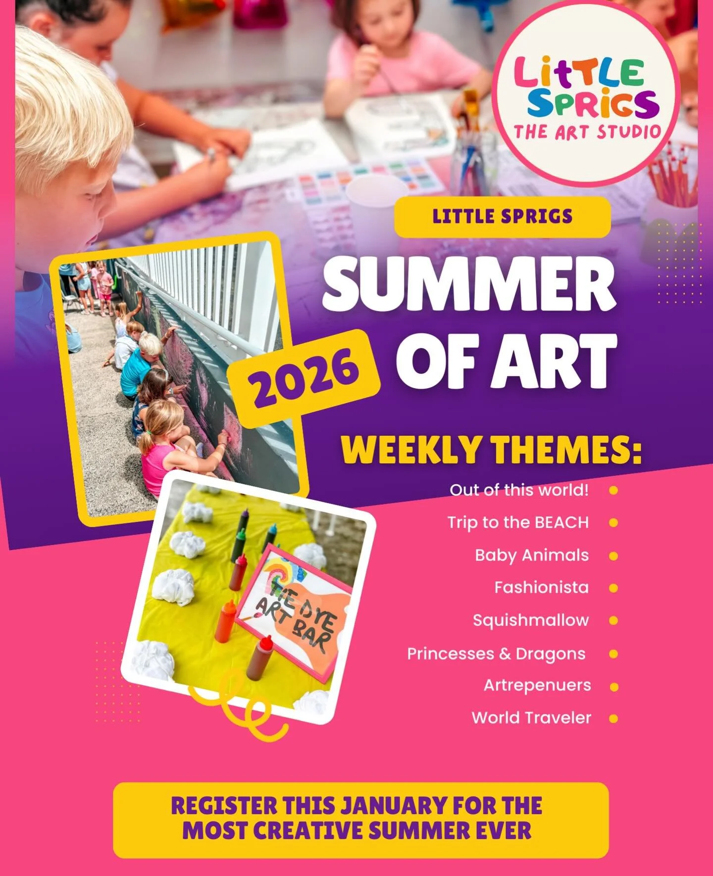 Can you believe we&rsquo;re here already?!!! Summer of Art planning has begun and we can&rsquo;t wait to share all the information with you as we dream up the more creative experiences ever! Summer 2025 was great, but Summer 2026 is going to be EPIC!