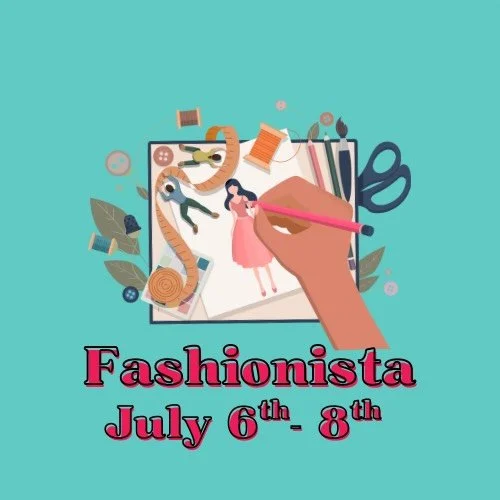 Our third week of Summer Art Camp offerings is going to be a GOOD one! Little Unknown fact about myself: as a young girl I wanted to be a fashion designer and dreamed of going to the fashion institute of technology in NYC&hellip;.and maybe also be a 