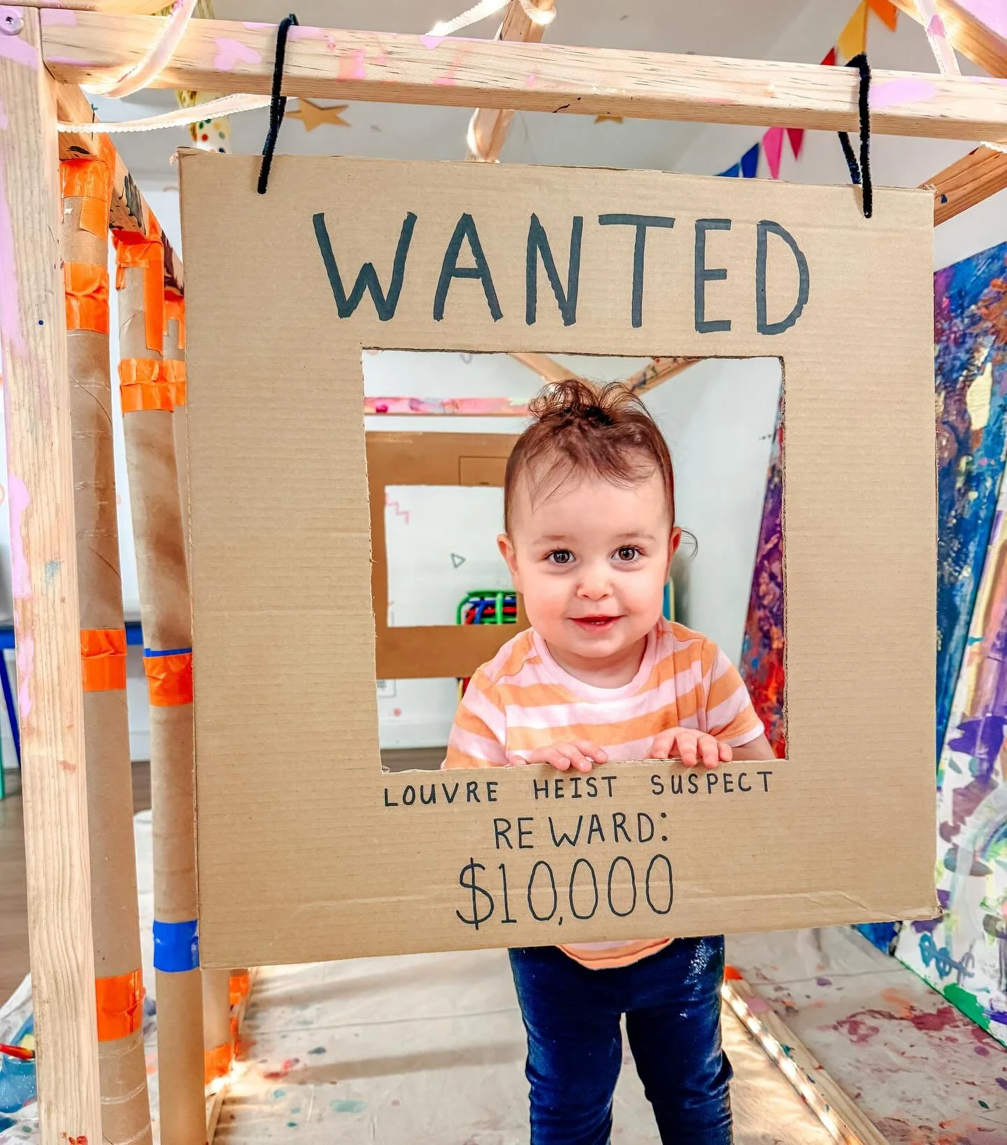 It police week in studio. And yes, we like to think we have a pretty good sense of humor.