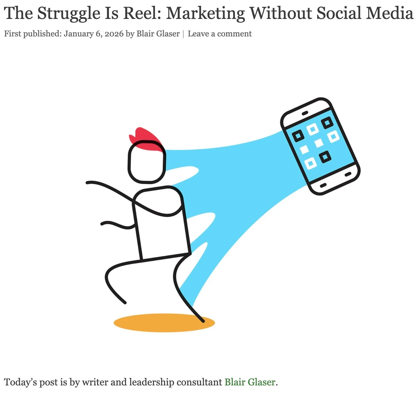 The Struggle is Reel: Marketing Without Social Media