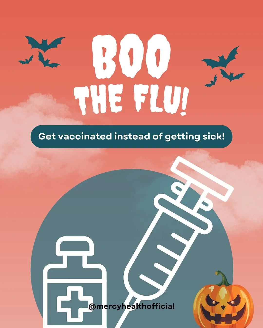 Boo the flu! Get vaccinated instead of getting sick and stay safe and healthy this Halloween! 👻🎃 
#publichealth #publichealtheducation #communityhealth #opioidusedisorder #oud #opioidtolerance #tolerance #opioidawareness #preventoverdose #harmredu