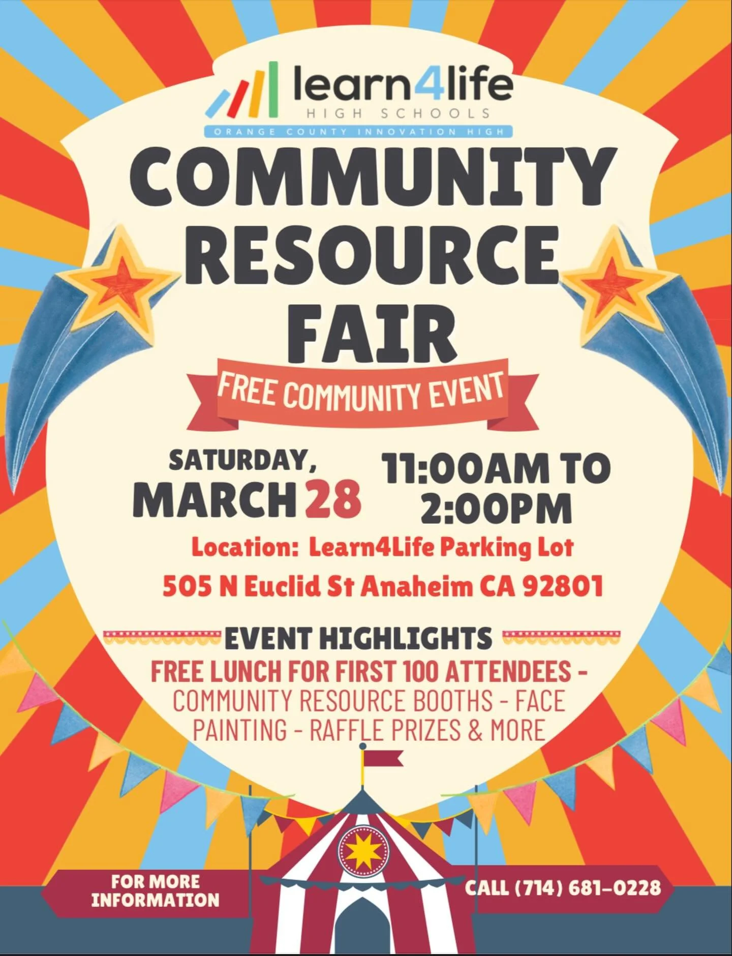 Mercy Health is excited to participate in the Community Resource Fair by @learn4life this Saturday, March 28th from 11am-2pm. We will be providing COVID-19 tests, naloxone, fentanyl test strips, and other resources. Can&rsquo;t wait to see community 