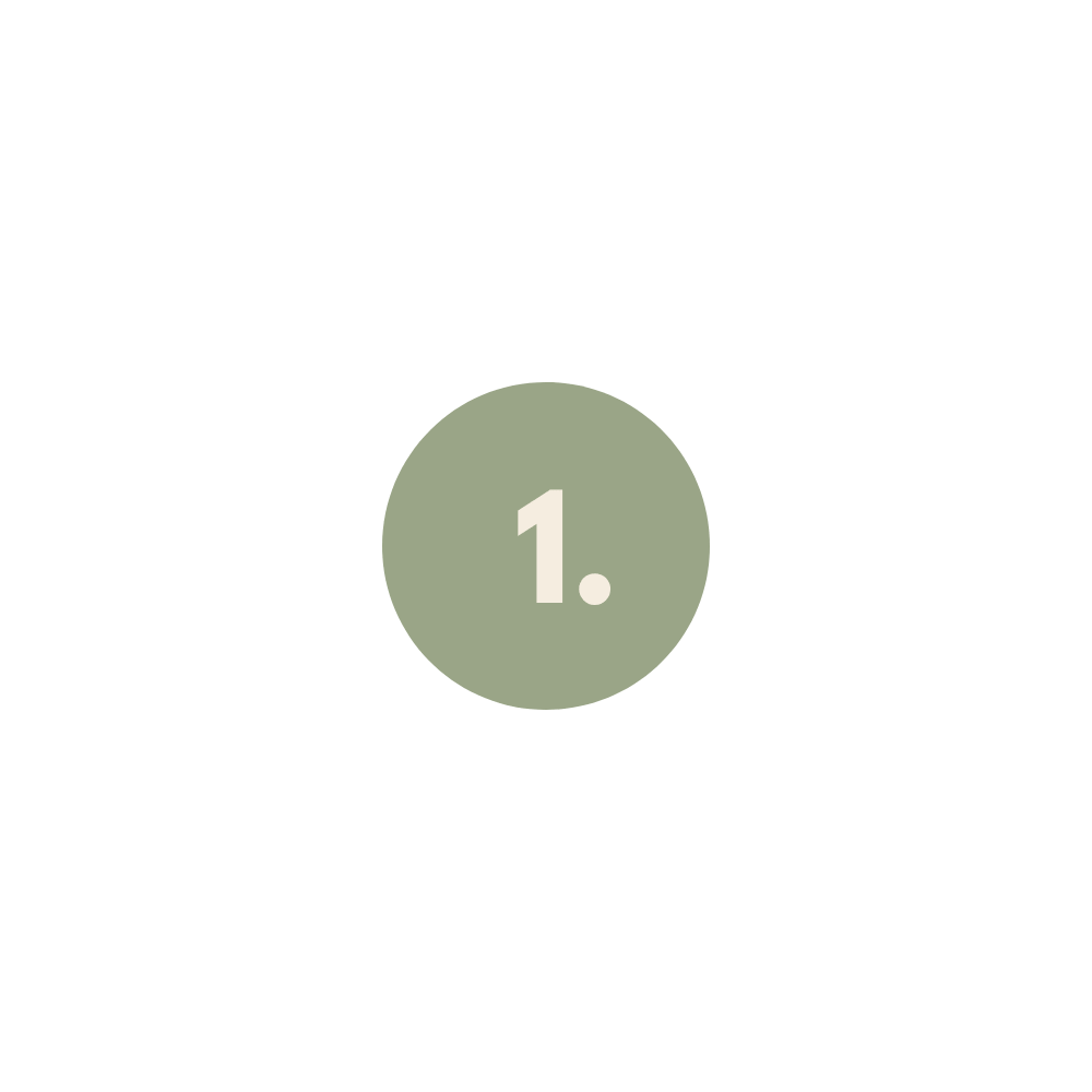 Infographic showing the number 1 in a green circle at the center, with diagrams and text explaining a concept or process around it.