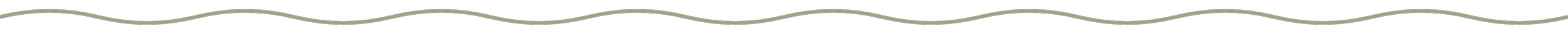 A simple drawing of a wave pattern with white lines on a dark blue background.