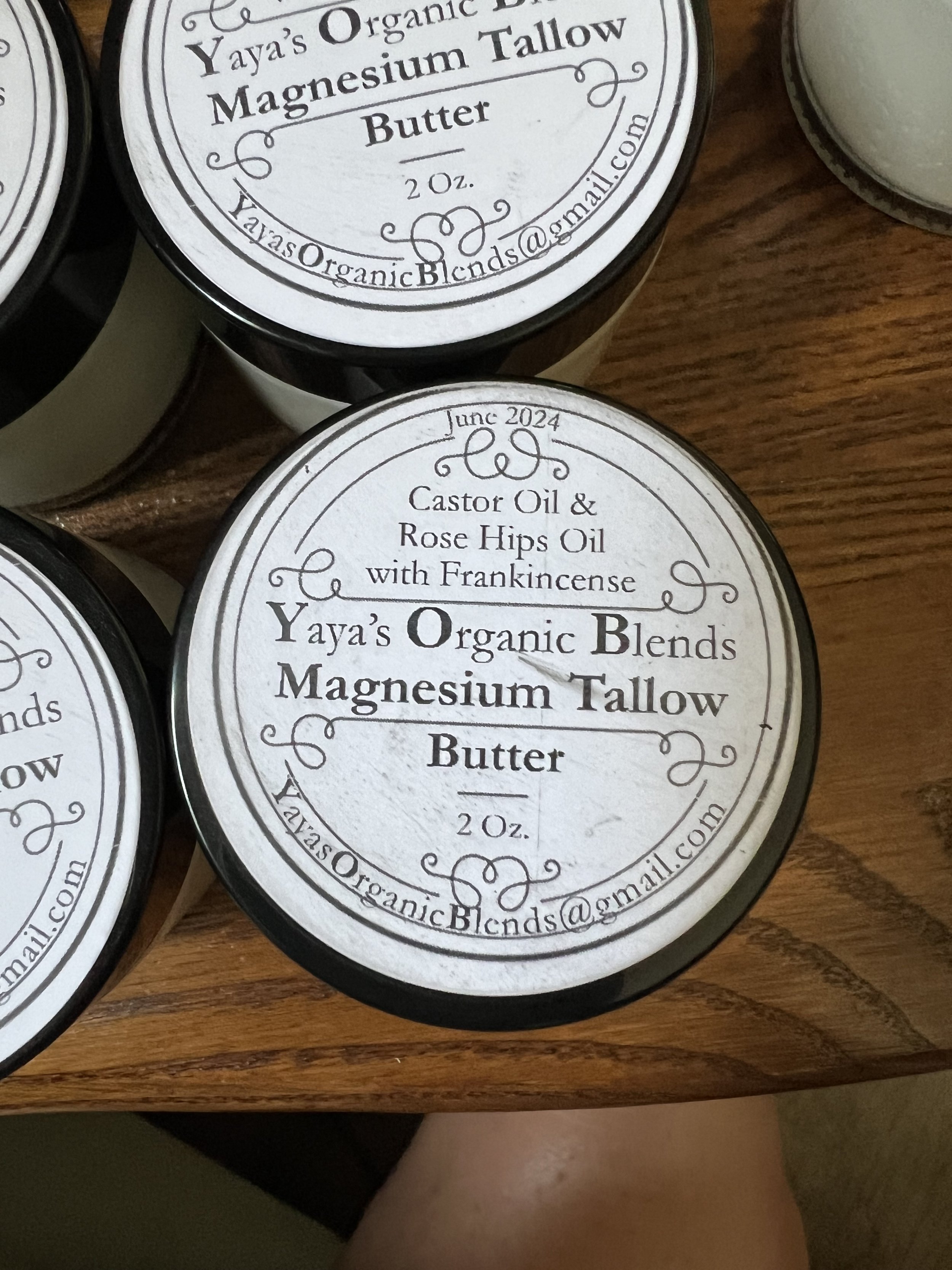 Magnesium Tallow Butter 1oz.