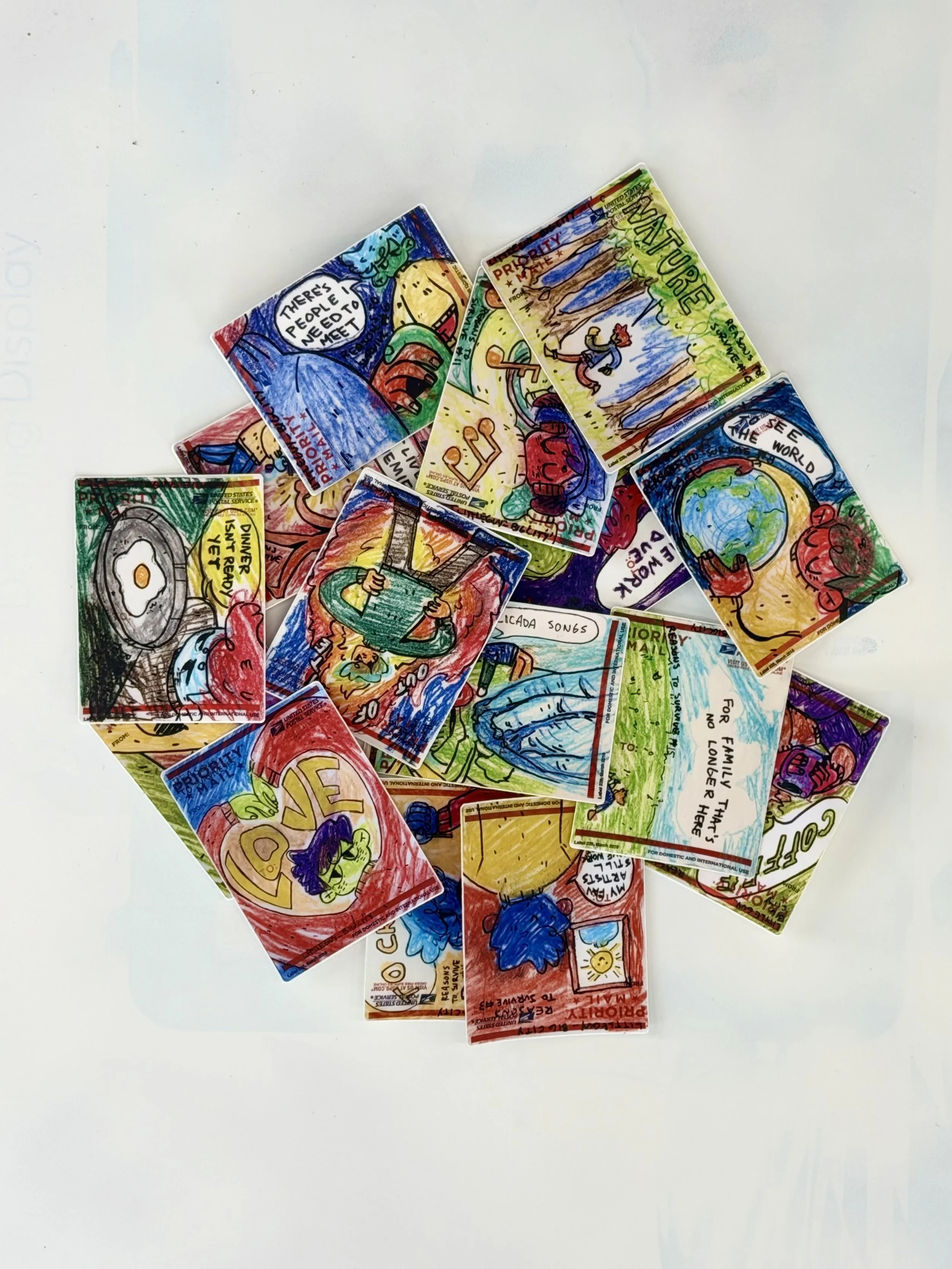 Reasons to Survive Stickers (Vol 1)