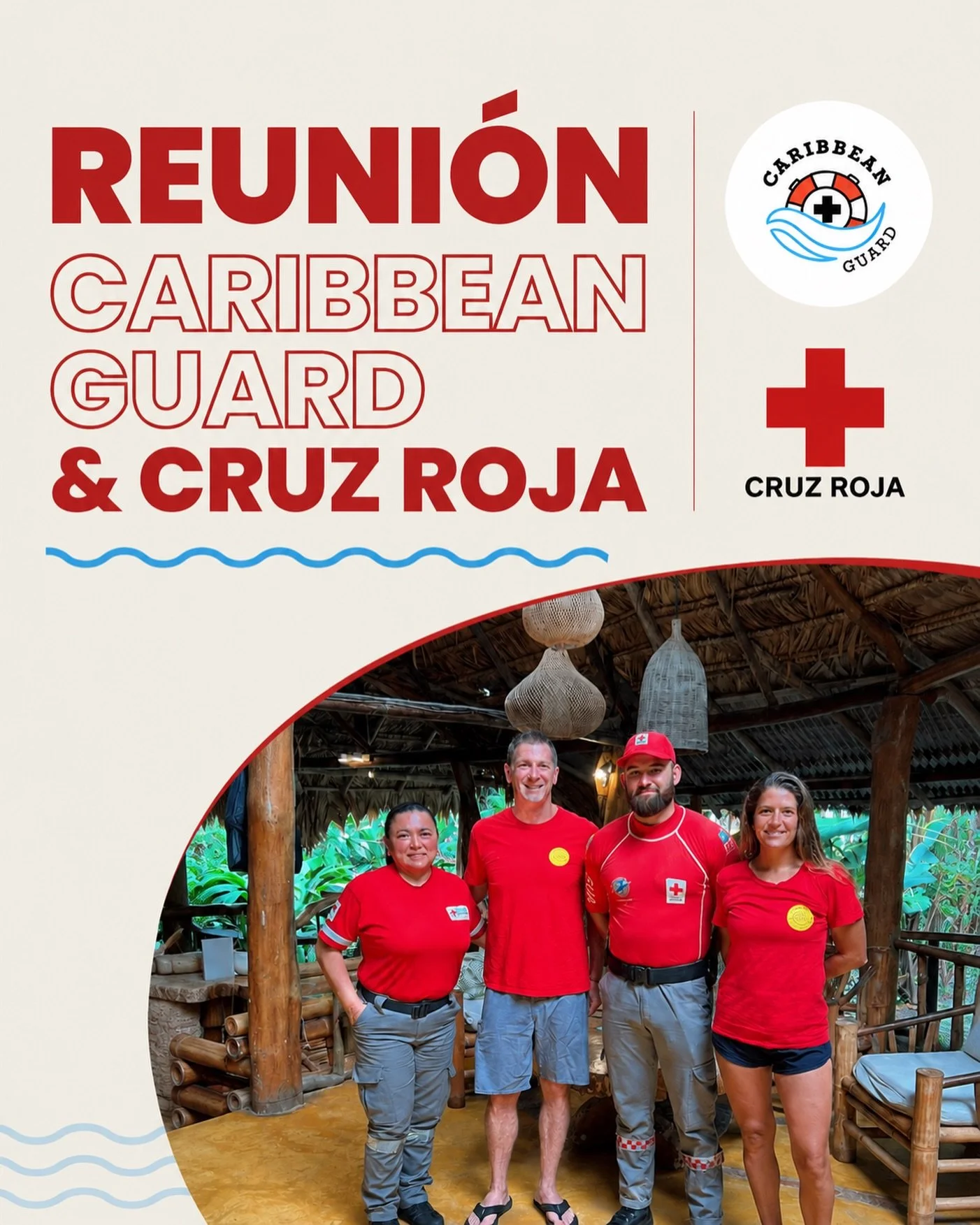 Este viernes se llev&oacute; adelante una reuni&oacute;n entre la Cruz Roja y  Caribbean Guard 🙌🏼

La reuni&oacute;n permiti&oacute; establecer un primer espacio formal de coordinaci&oacute;n entre ambas organizaciones, reafirmando el compromiso de