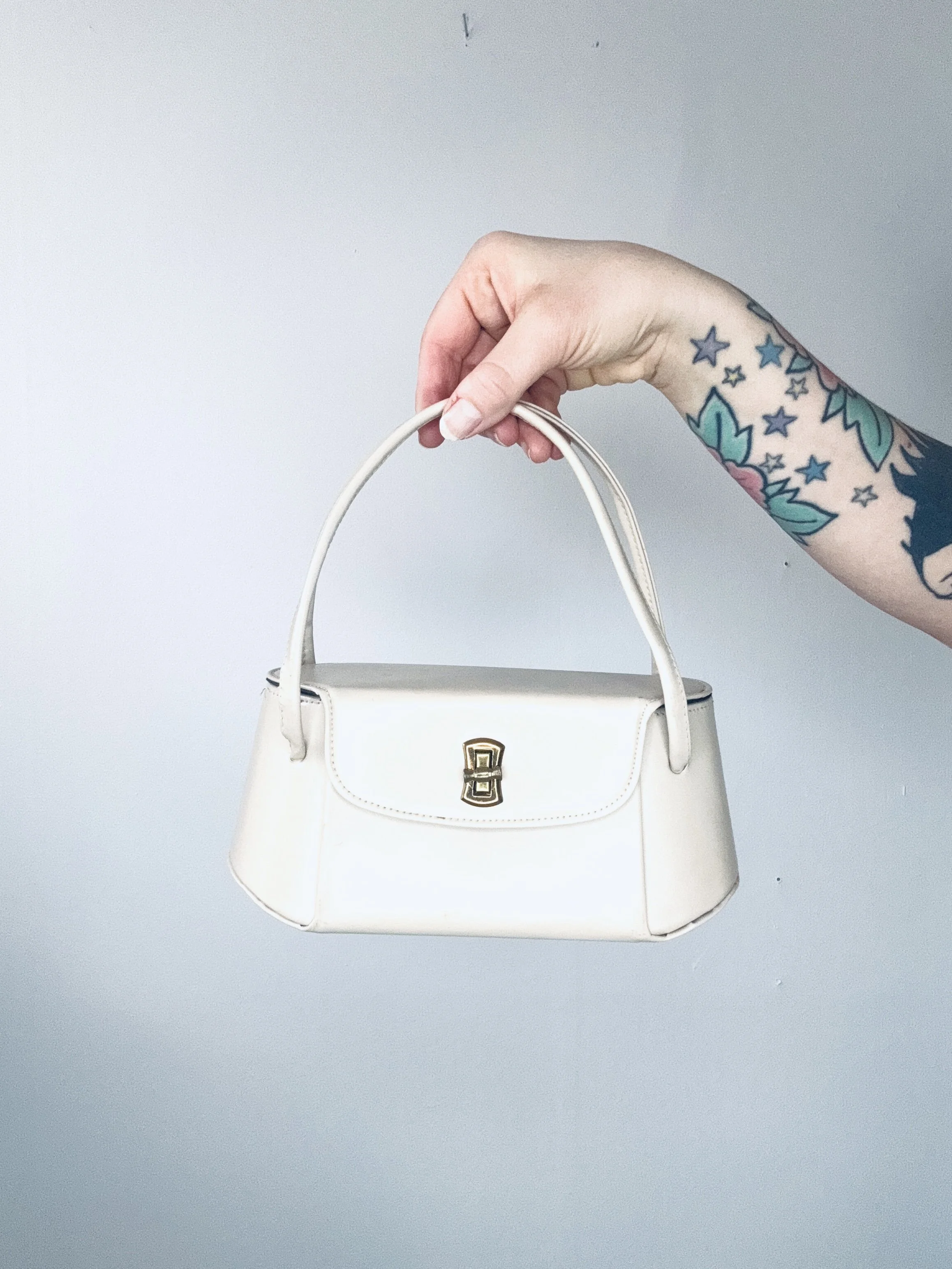 1960s Mod  Structure Hand Bag