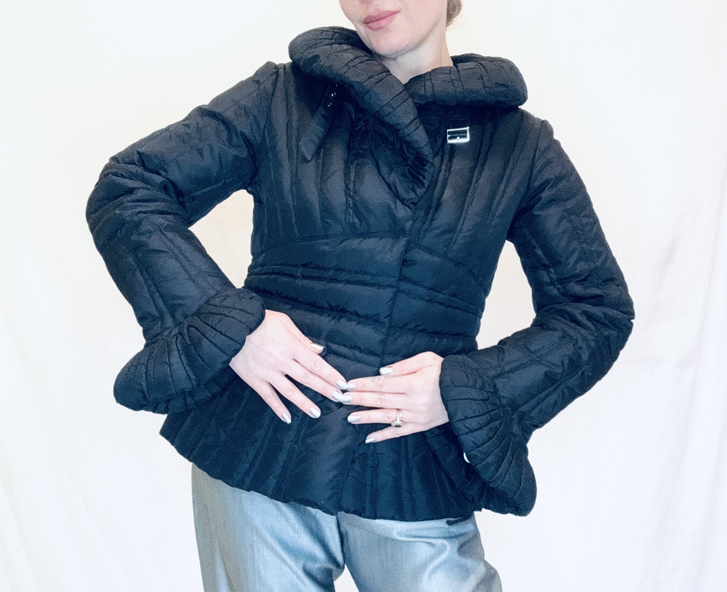 Quilted Cropped Jacket