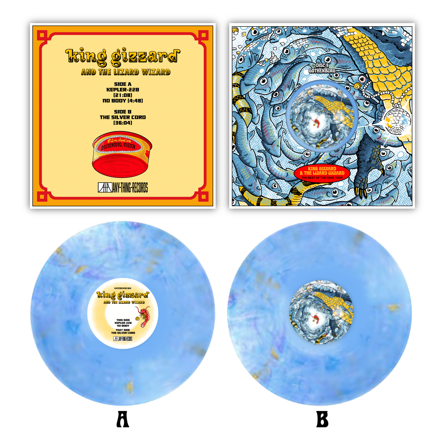 King Gizzard Rave Tour '25 No Repeats Box Set — Any Thing Records, LLC