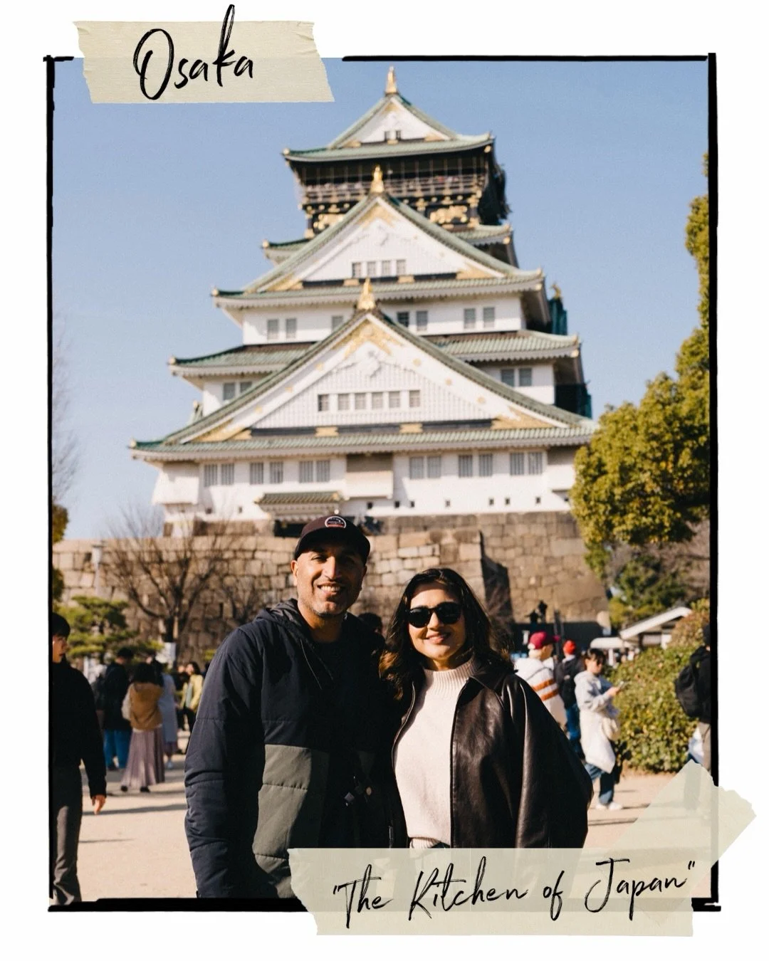 Osaka: The Kitchen of Japan 🇯🇵

In one full day, we went from the historic grounds of Osaka Castle to the peaceful beauty of Shitenno-ji Temple, through the retro streets of Shinsekai, the giant lion head at Namba Yasaka Shrine, the bright lights o
