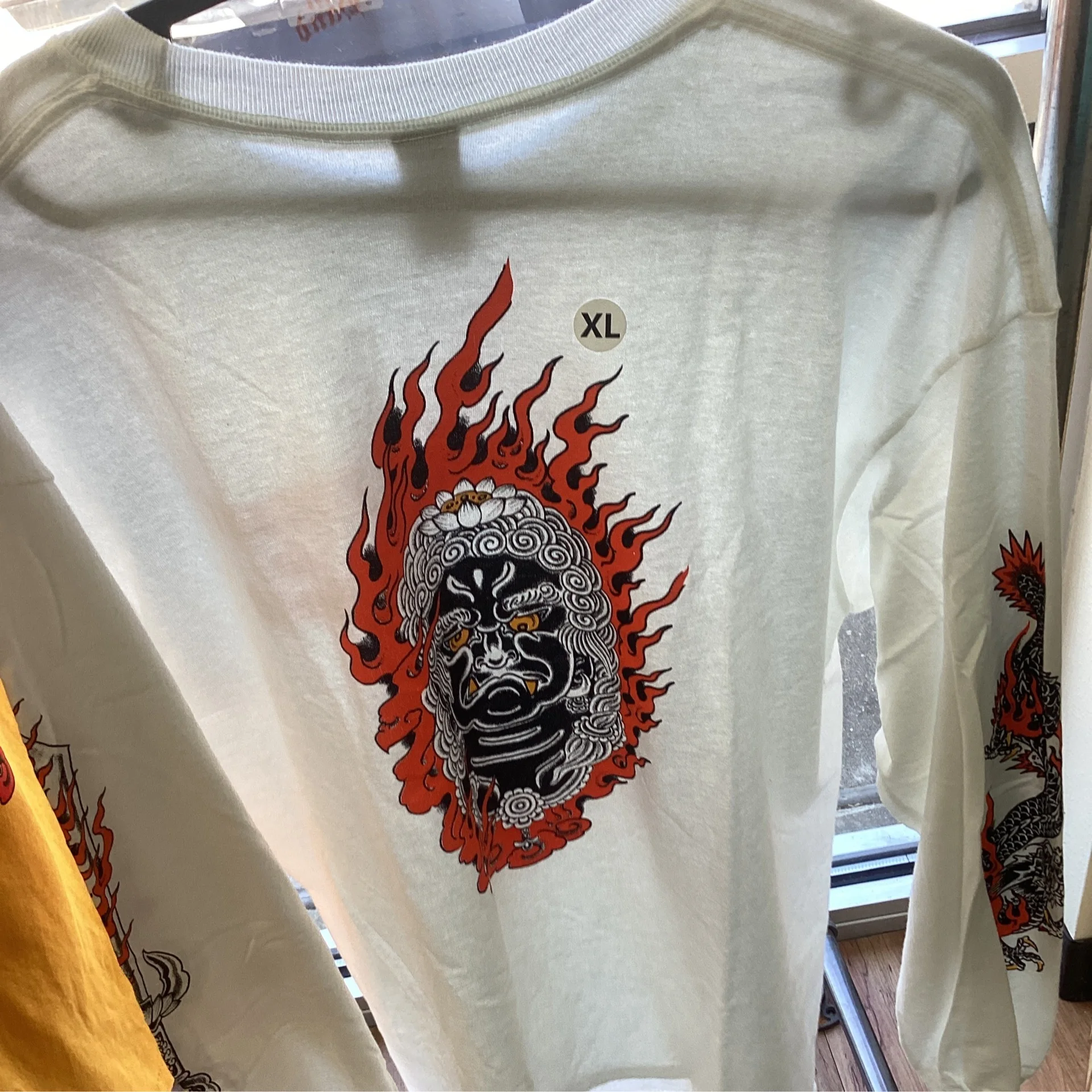 Fudo Myoo Long Sleeve White.png