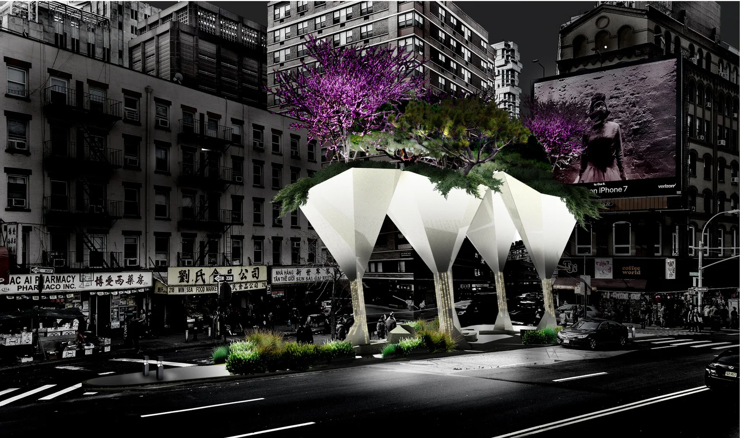 Canal Street Triangle — STEVEN YAVANIAN LANDSCAPE ARCHITECTURE