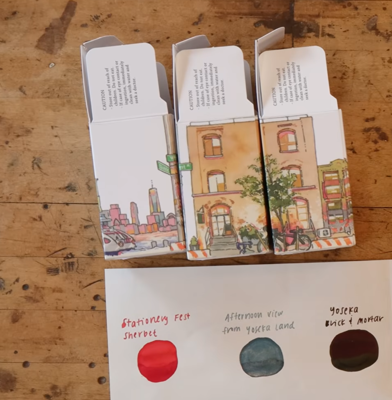 Stationery Fest exclusive ink packaging!