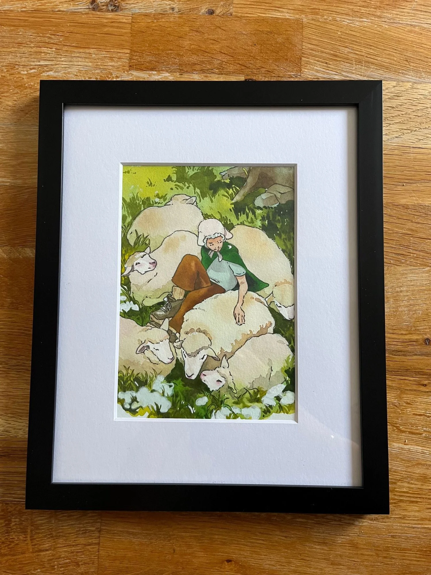 Slumber - Original Watercolor Painting
