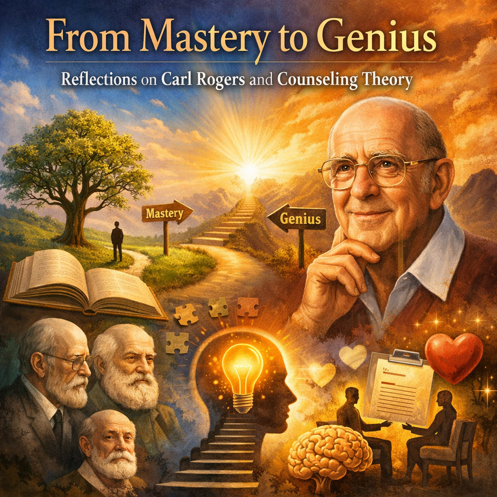 From Mastery to Genius: Reflections on Carl Rogers and Counseling Theory