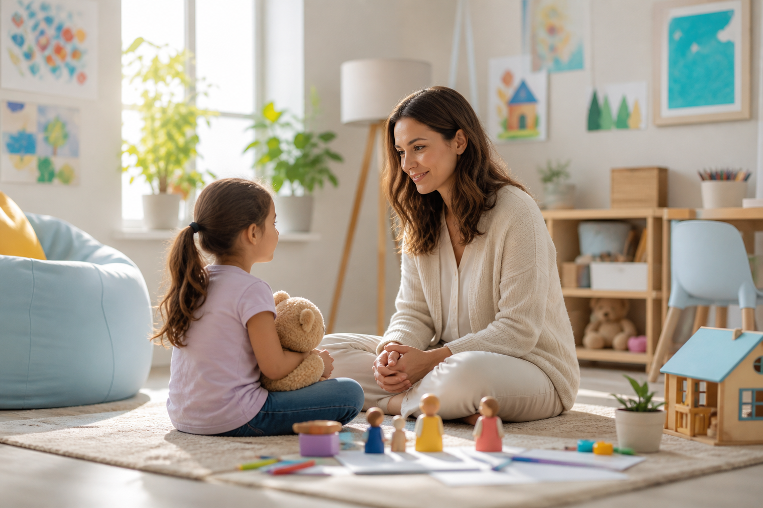 Working with young clients