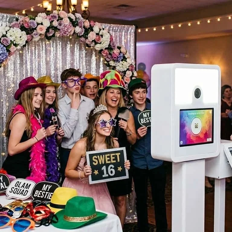 Photo Booth Rental Sweet 16 NJ: Why It Works So Well at This Party