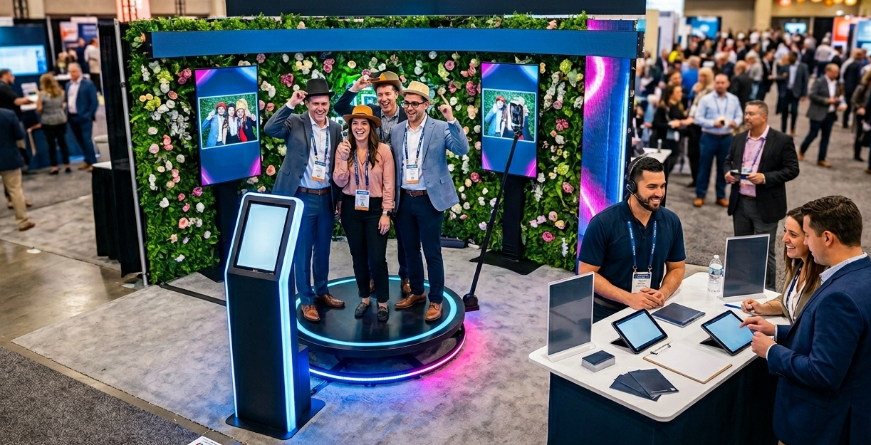 How to Use a Photo Booth at a Trade Show to Generate Leads