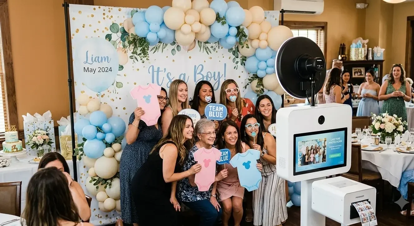 Baby Shower and Gender Reveal Photo Booths in New Jersey