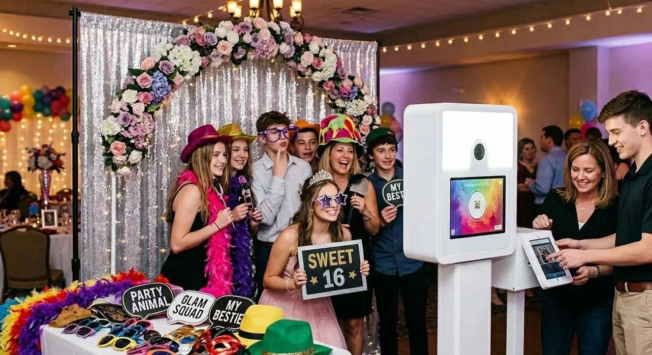 1 Photo Booth Rental Sweet 16 NJ