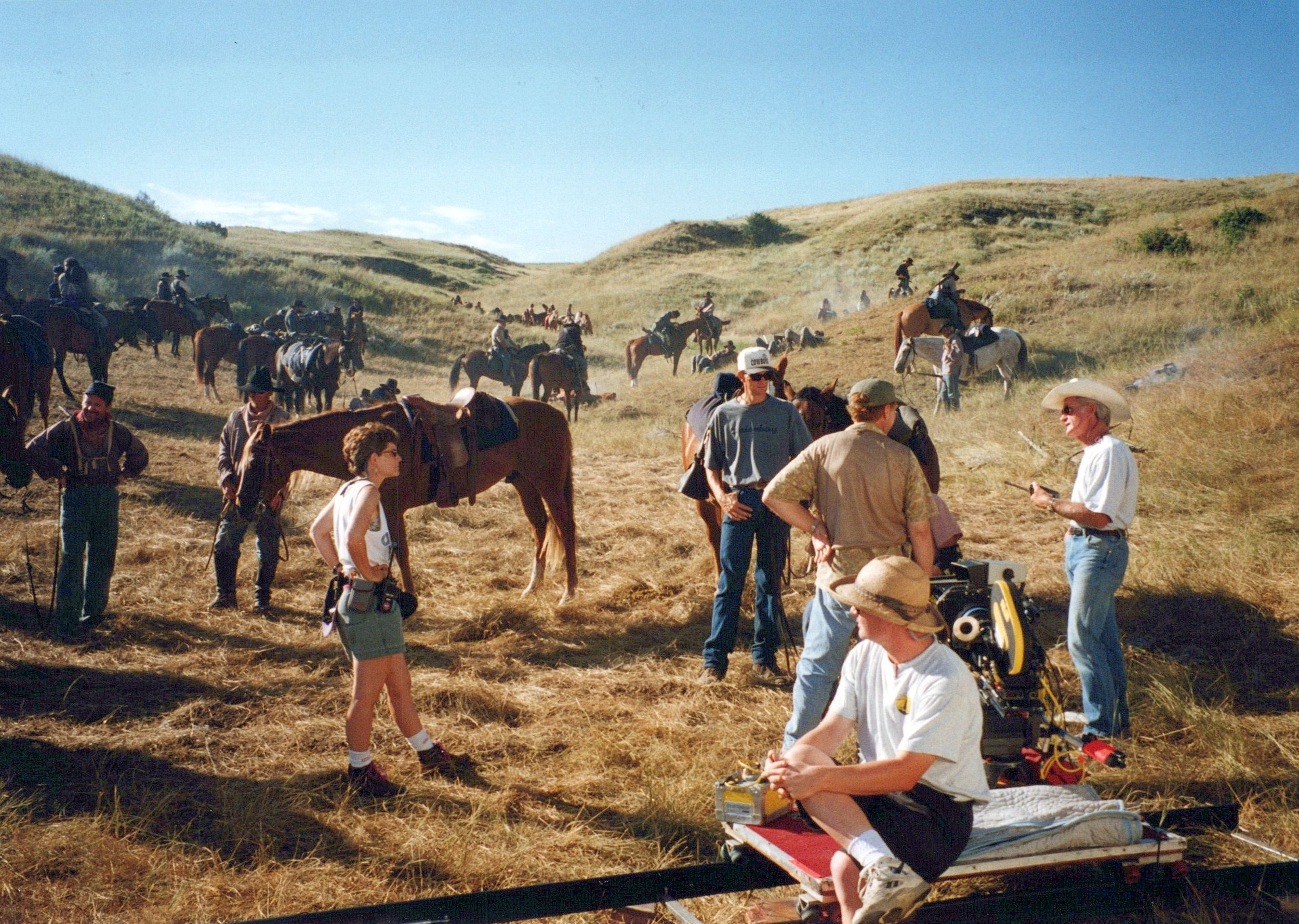 Crazy Horse-on Set North Dakota
