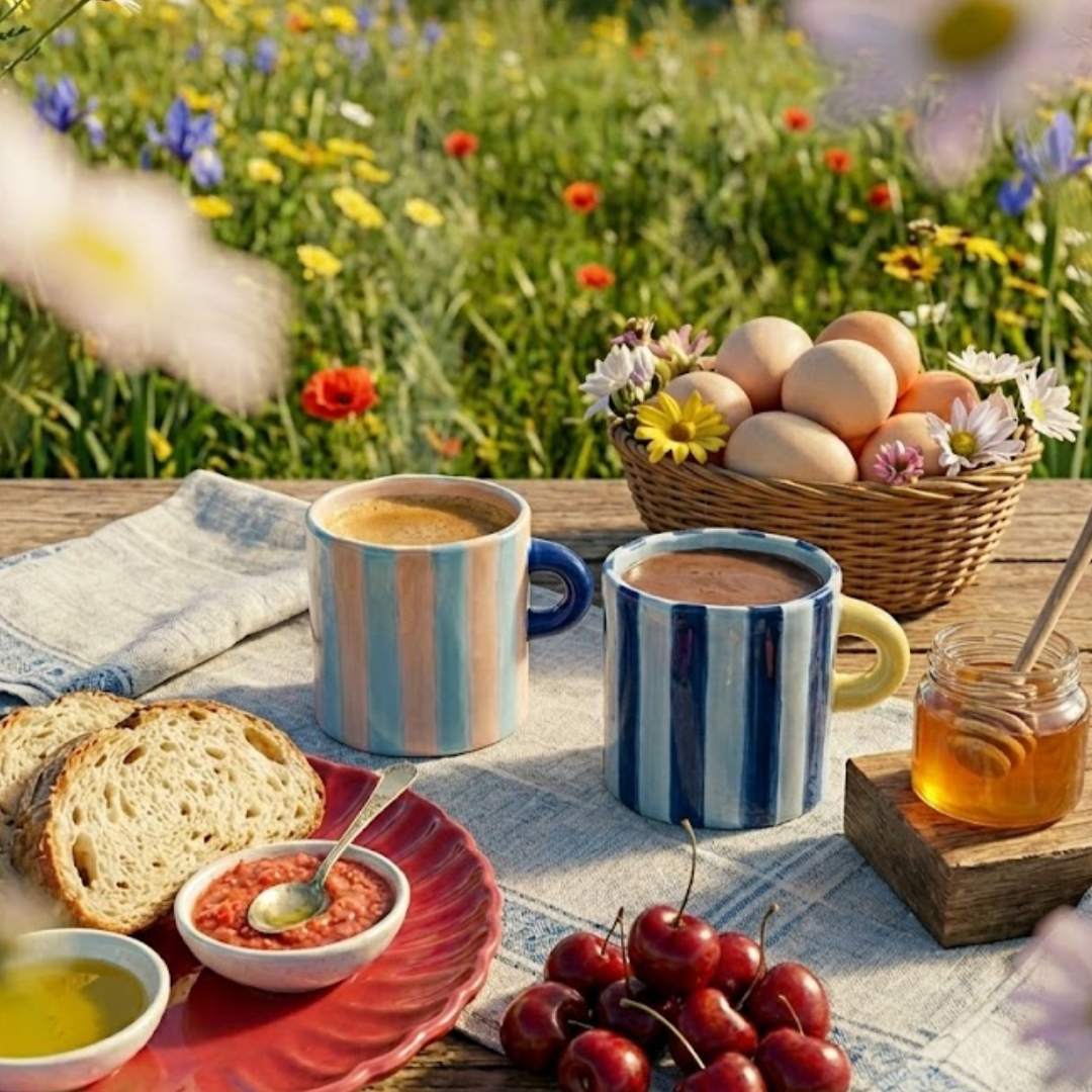 Mesas al aire libre: El sol como invitado