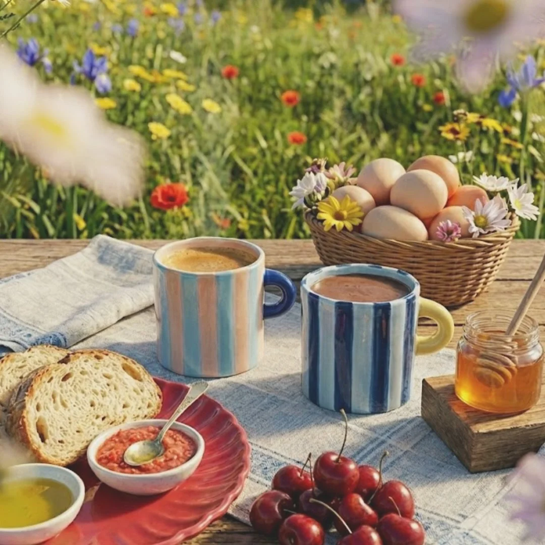 🍃Para que una mesa al aire libre se sienta especial sin ser pretenciosa, la clave est&aacute; en el equilibrio entre lo espont&aacute;neo y lo cuidado. 🍒

Distintos tama&ntilde;os que ayuden a crear sombras, manteles que permitan arrugas y vidrios 