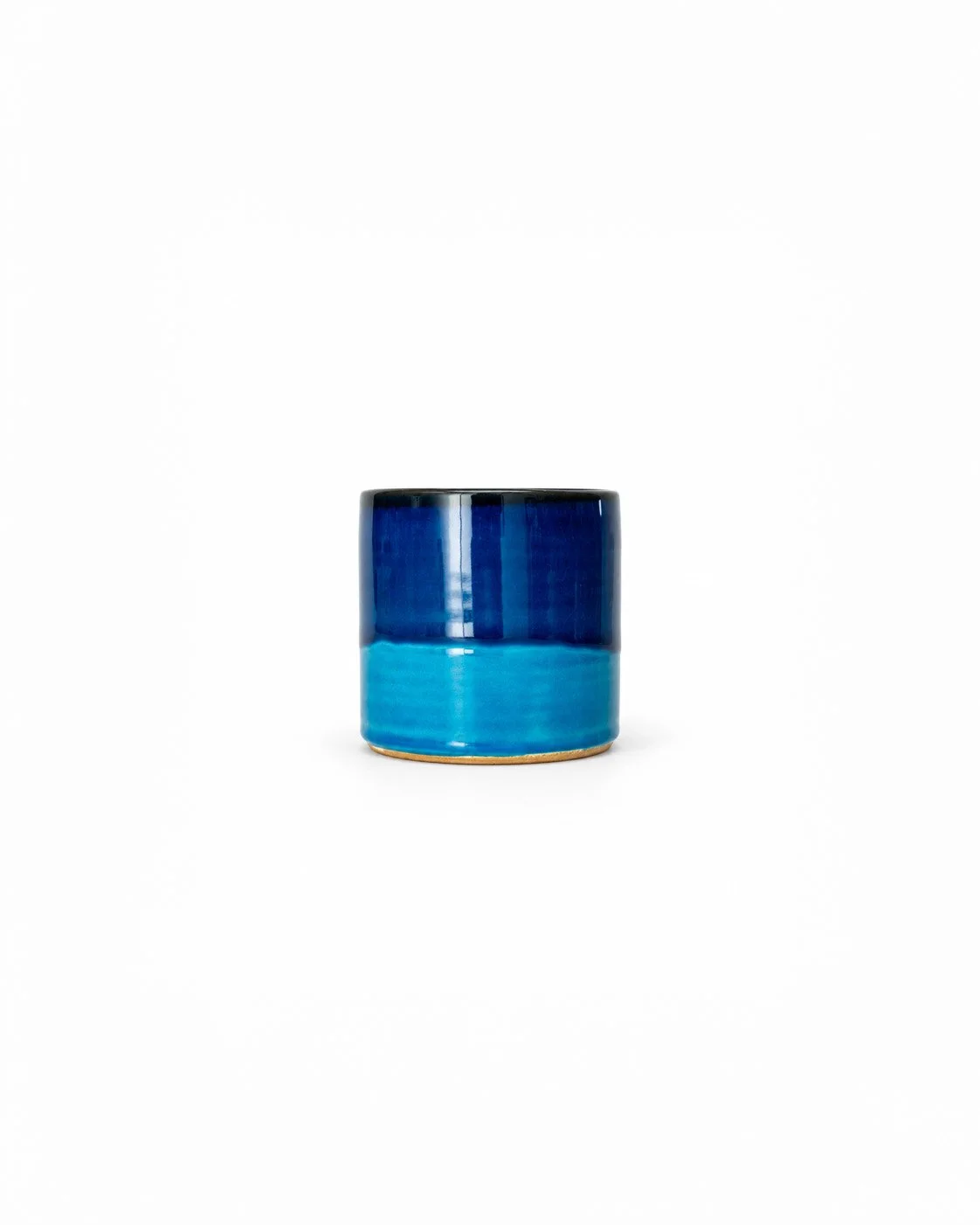Vaso de cerámica azul de Grottaglie