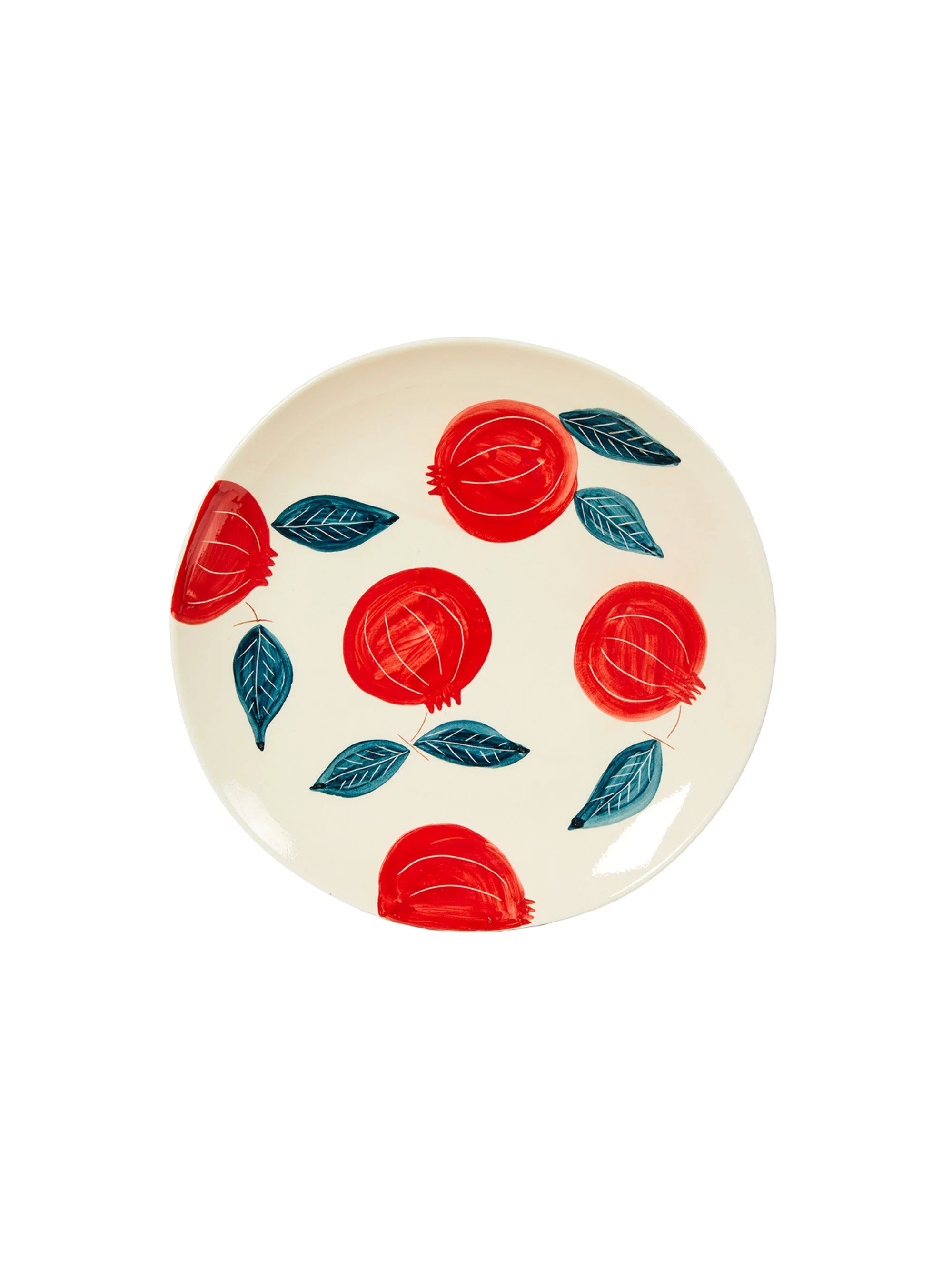 Plato Llano Granadas. 30cm