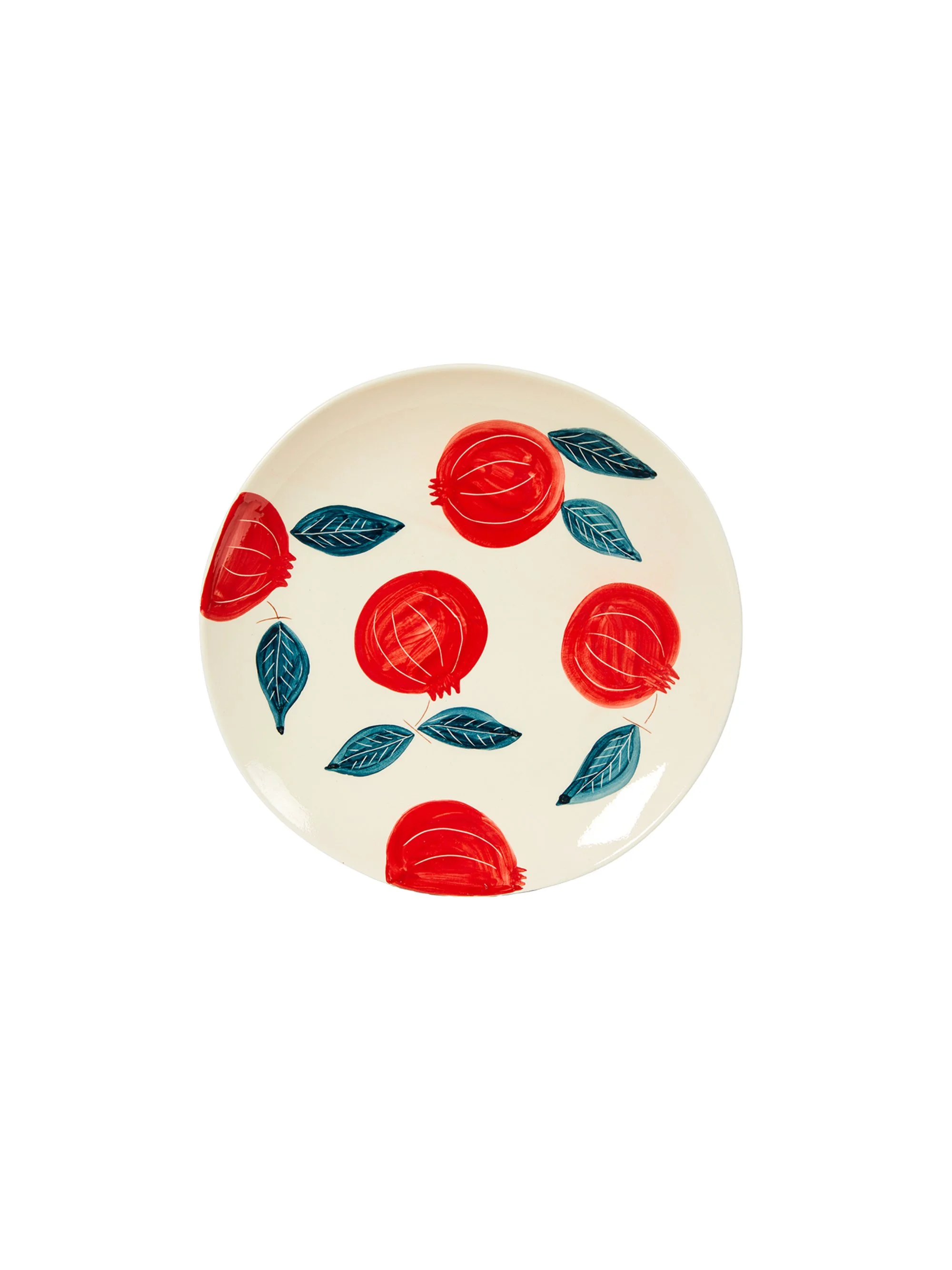 Plato Llano Granadas. 25cm