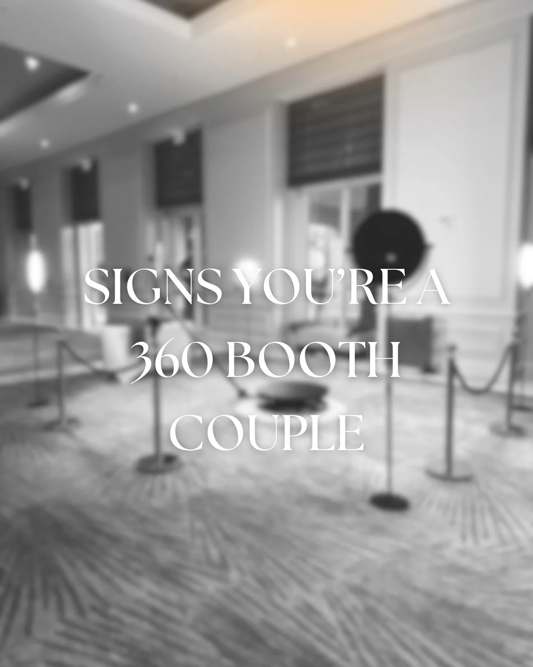 Love in 360&deg; ✨ When the spotlight finds you, the music hits just right, and every spin feels like your own movie scene&mdash;you just might be a 360 booth couple. 🎥💃🕺 

#photobooth #360booth