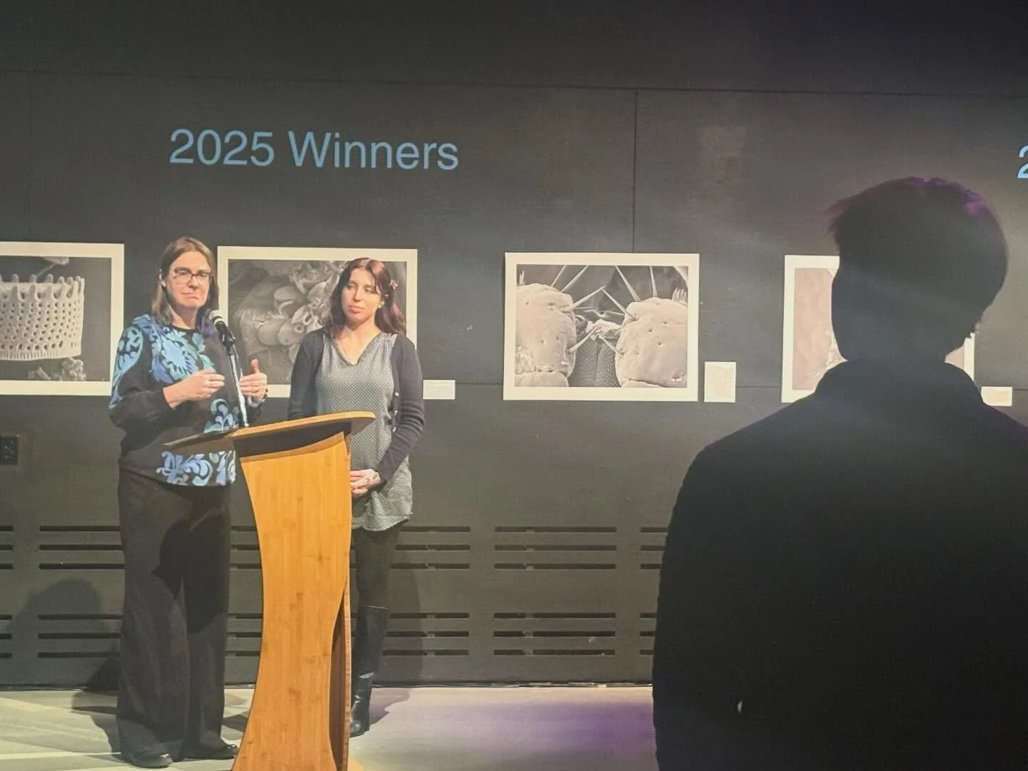 What a wonderful gallery opening for Imaging Your Research last night! 

Thank you to everyone who participated and supported the event! 

#curated #independentcurator #artandscience