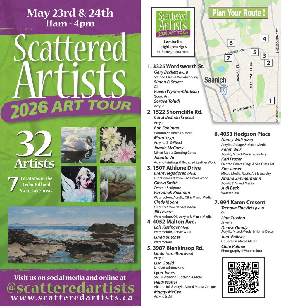 Tour poster and locations