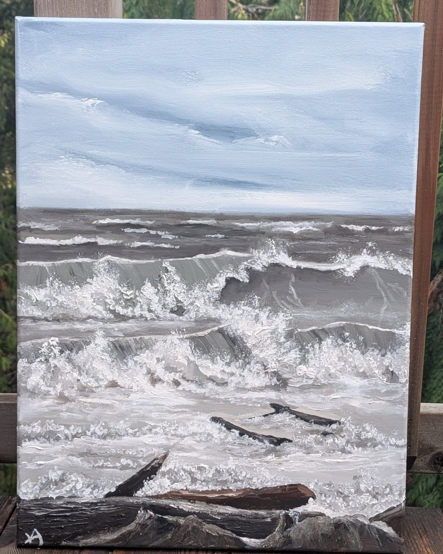 During some of the quieter times I continue to work on the new collection -- And a few #BCStorm pieces as well. 
Will release soon. In the meantime you can join my newsletter to receive the first look at all the new... 
Once Upon A Boat Launch. Islan
