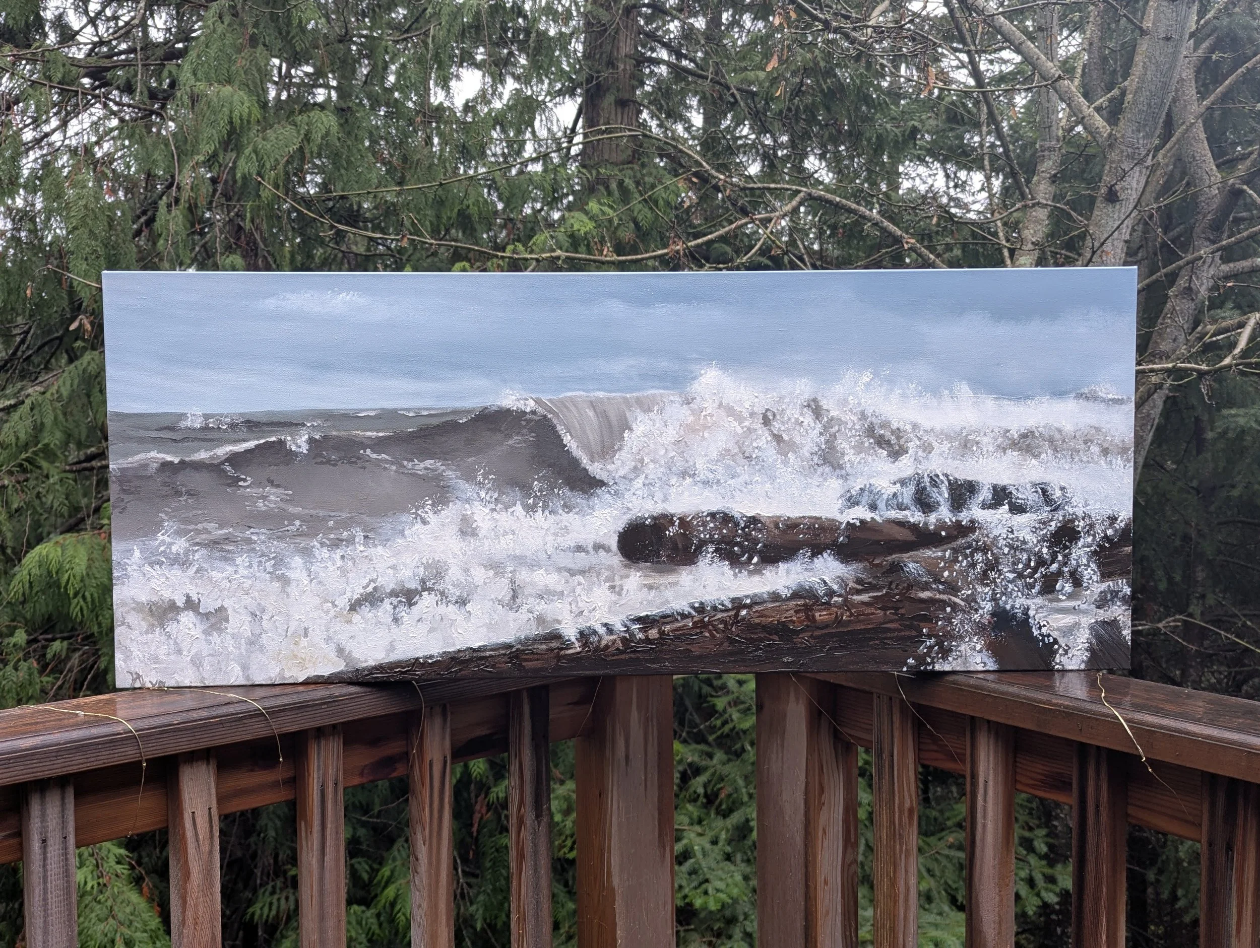Island View Boatlaunch #1. Surge, 3:30 PM