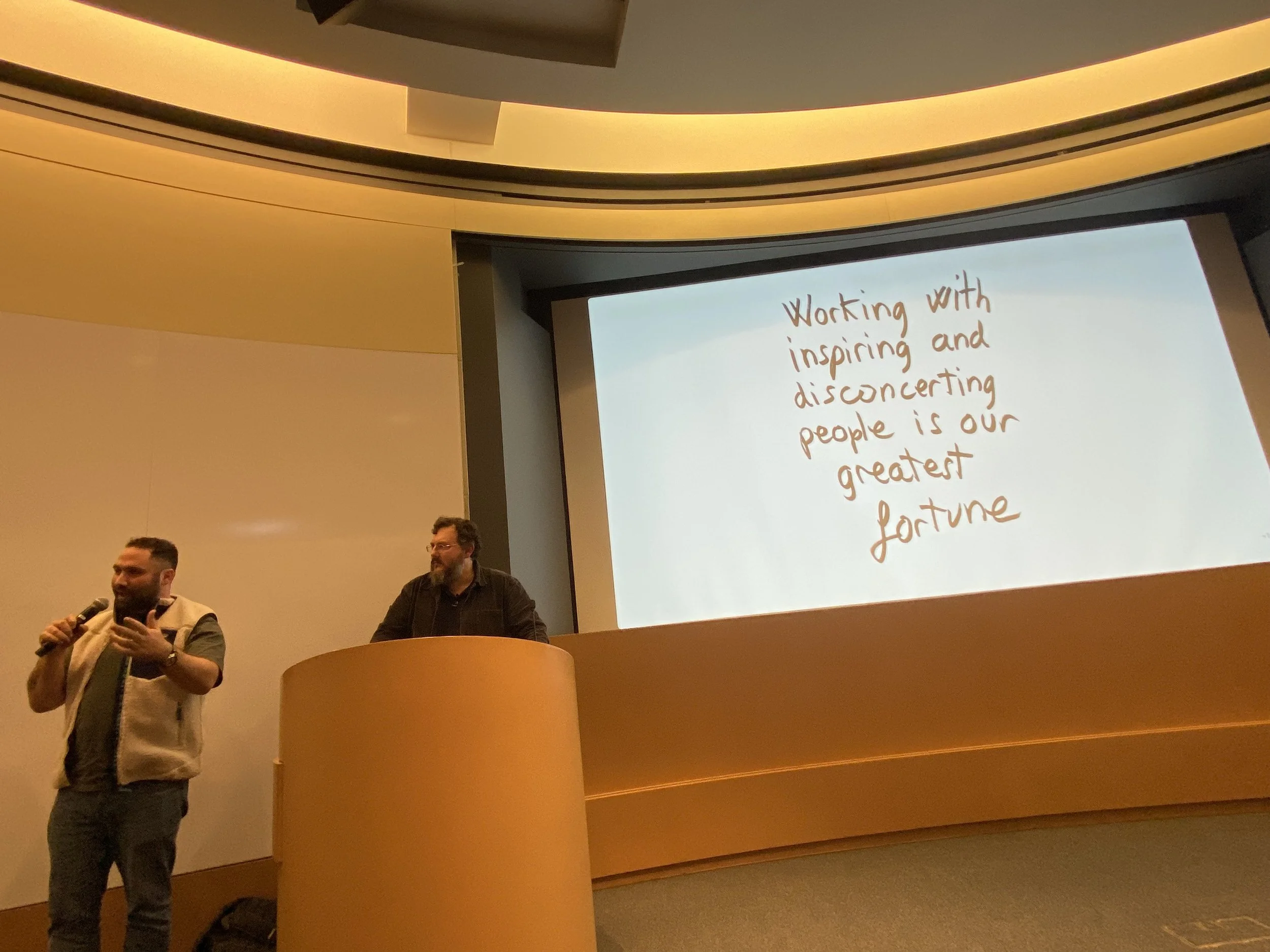 Chef in residence public talk