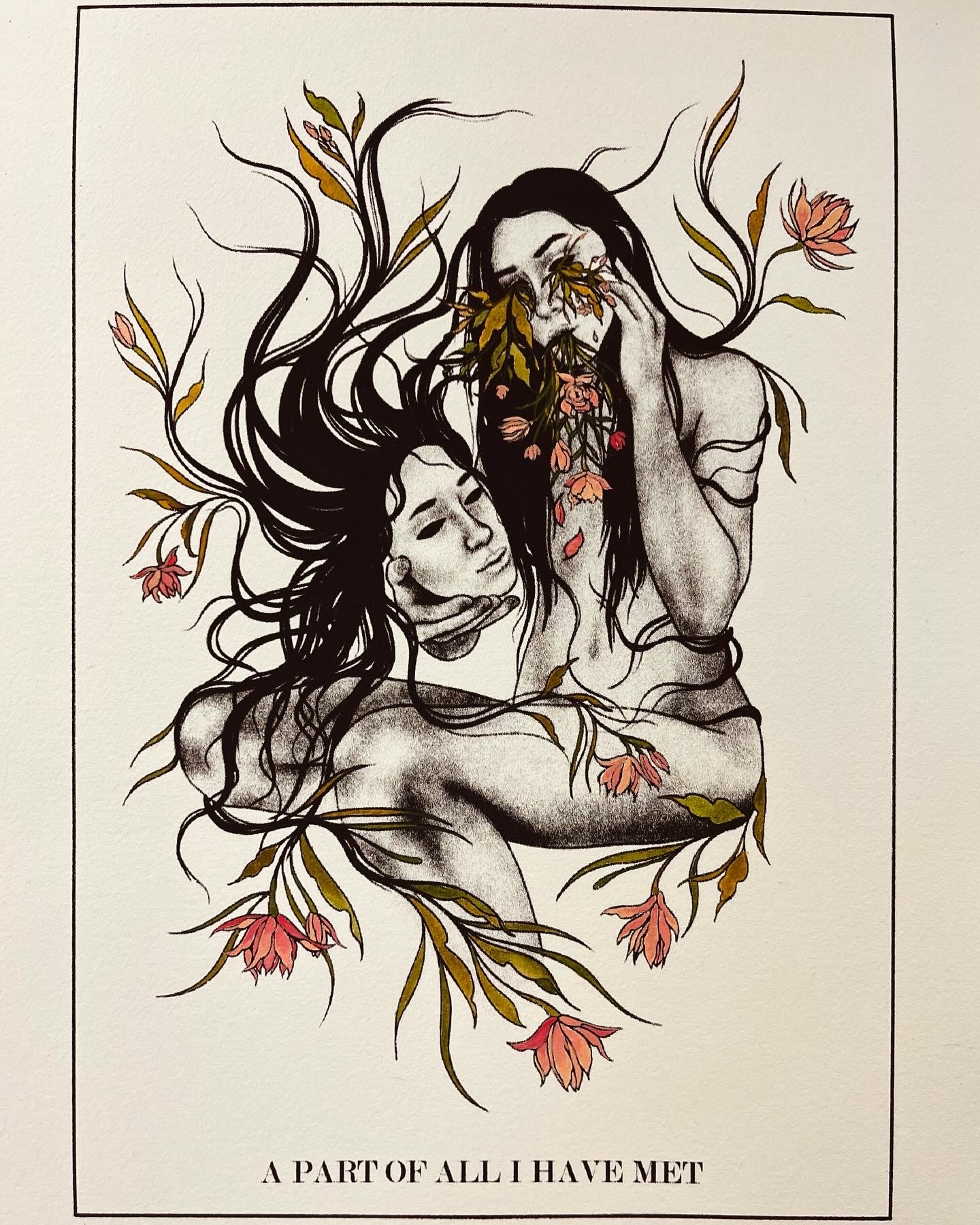 Part of All I Have Met. 2024.
Silkscreen on Hahnemuhle.