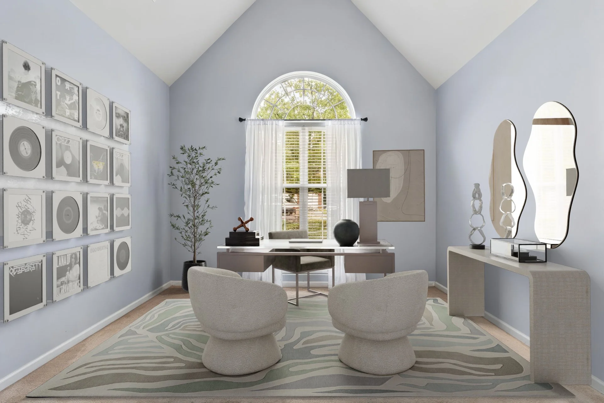 Charlotte virtual staging office staged Onstyleliving NC