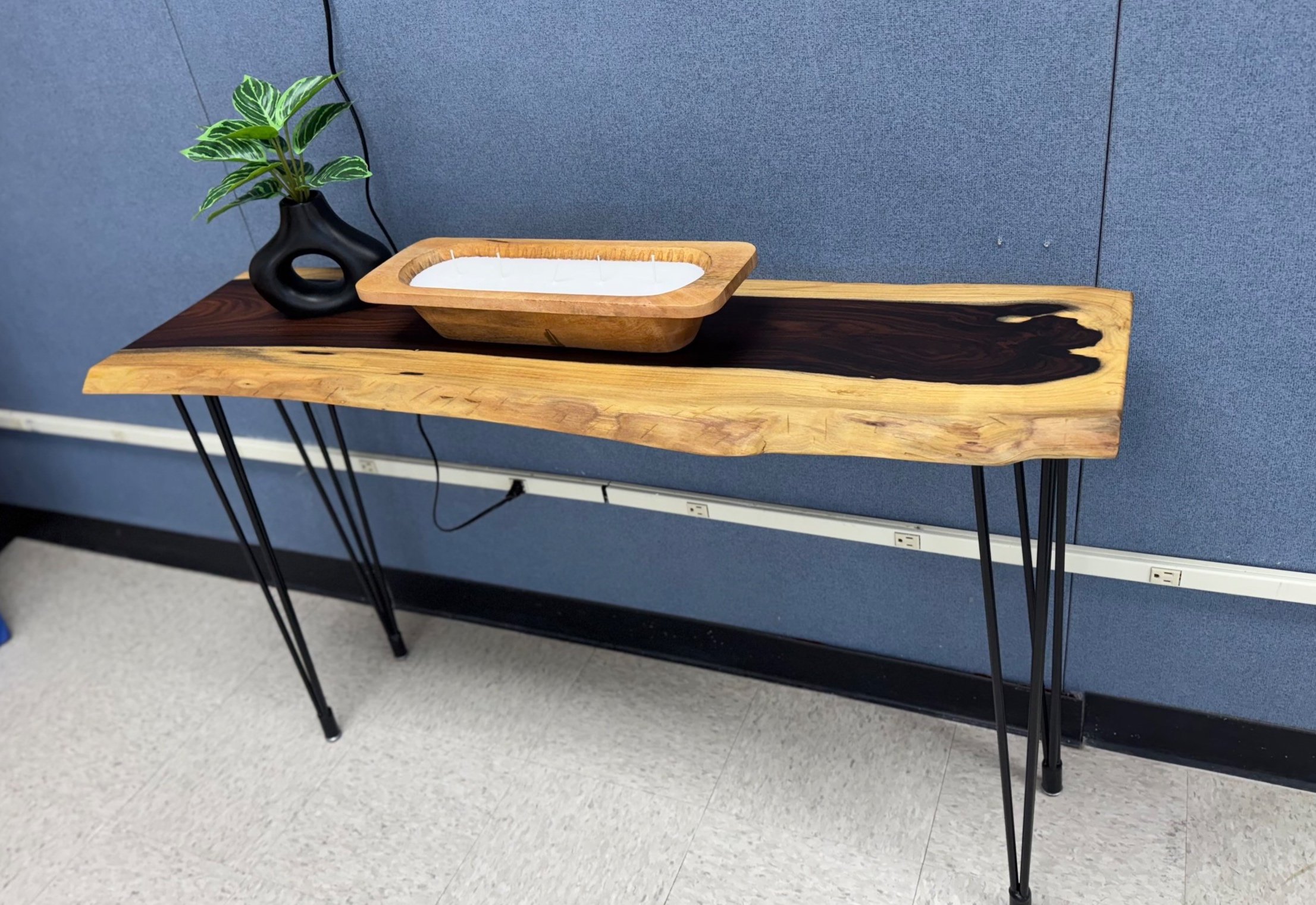 Bolivian Rosewood Front Entryway Table