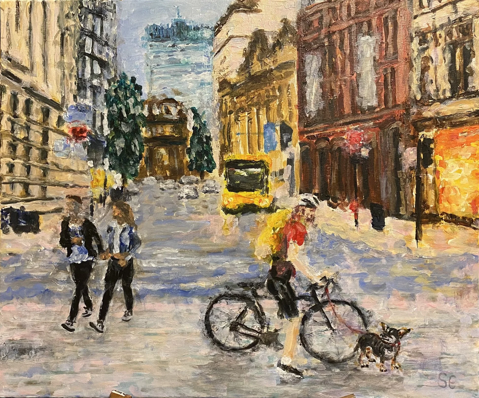 Evening in Deansgate