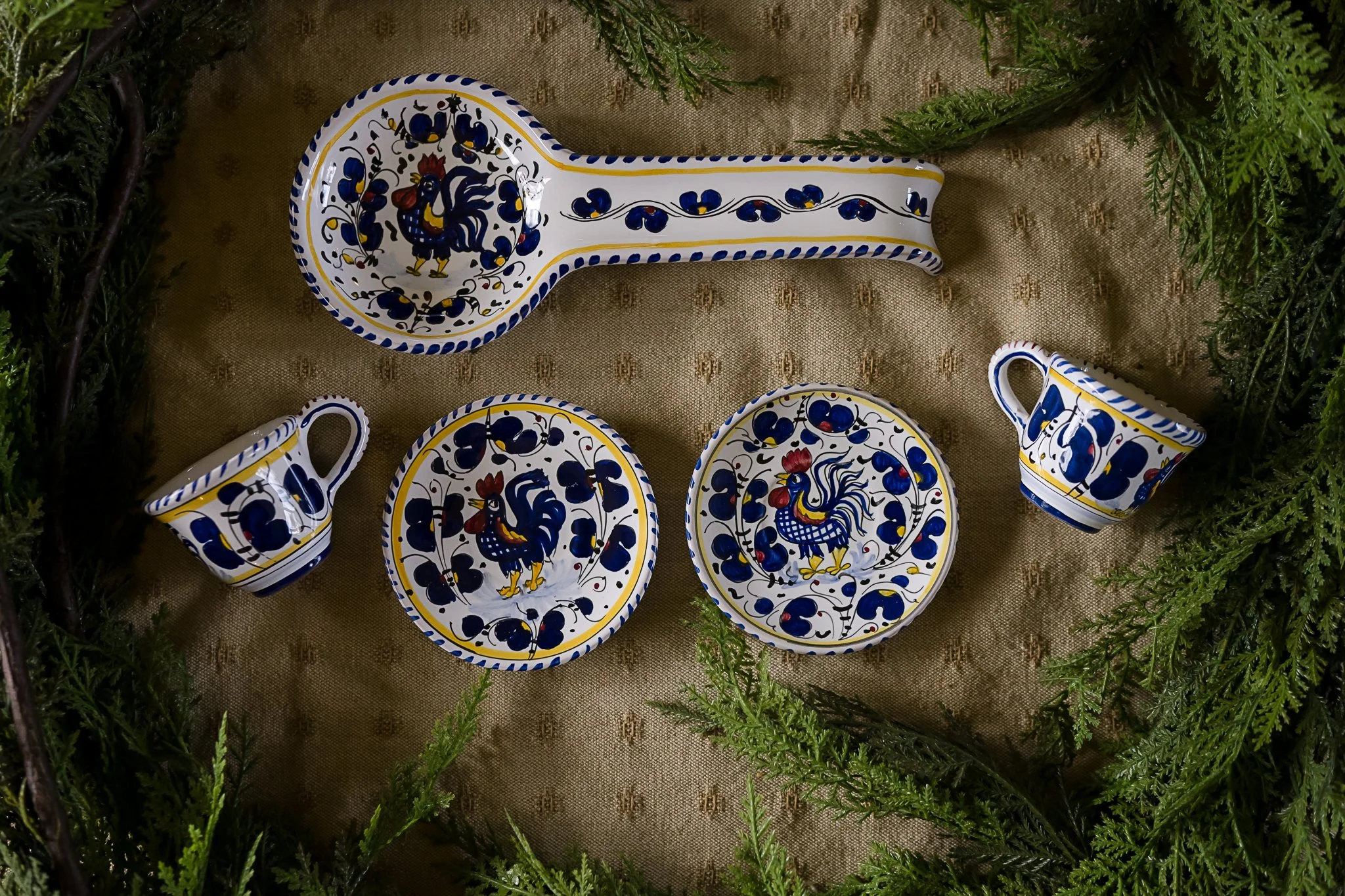 Deruta Espresso Cups Gift Box