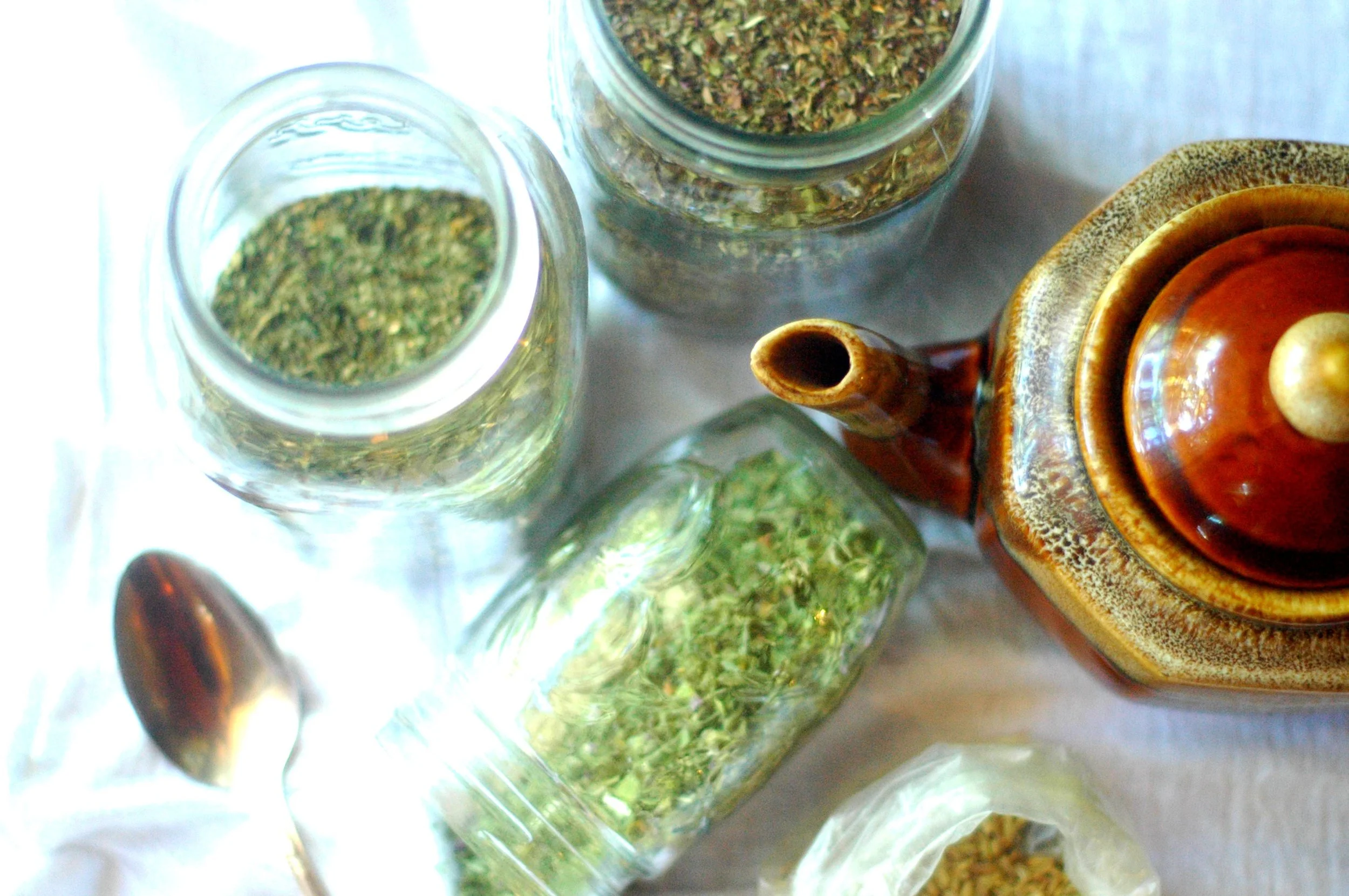 Naturally boosting my milk production with Mother's Milk tea.