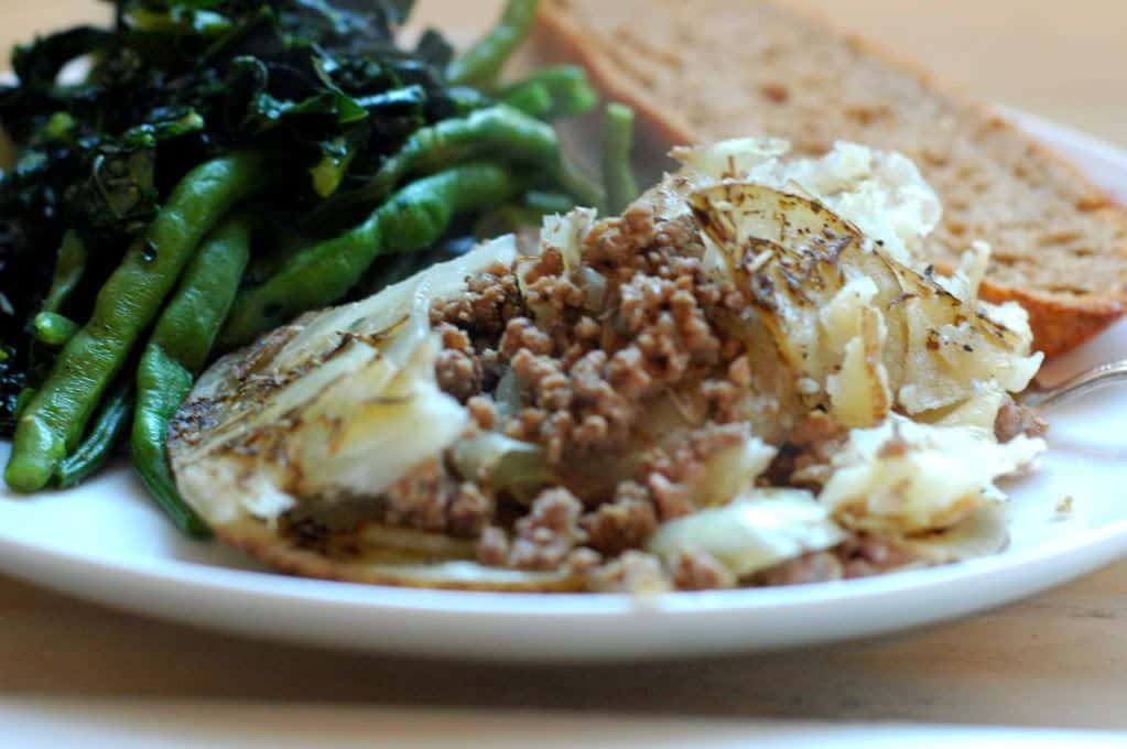 Scalloped Potatoes with Grass-Fed Ground Beef